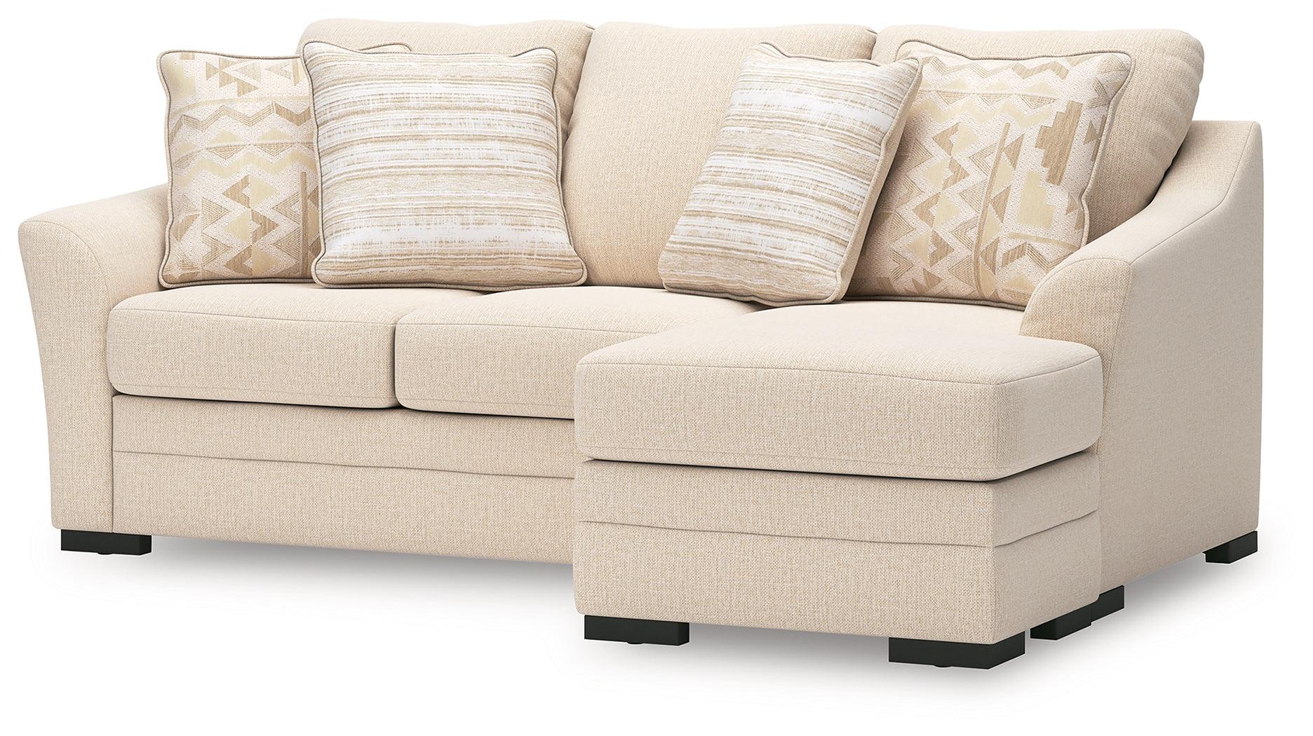 Lango Jute Chenille,Performance Fabric,Next-Gen Nuvella™ Sofa Chaise - Image 2