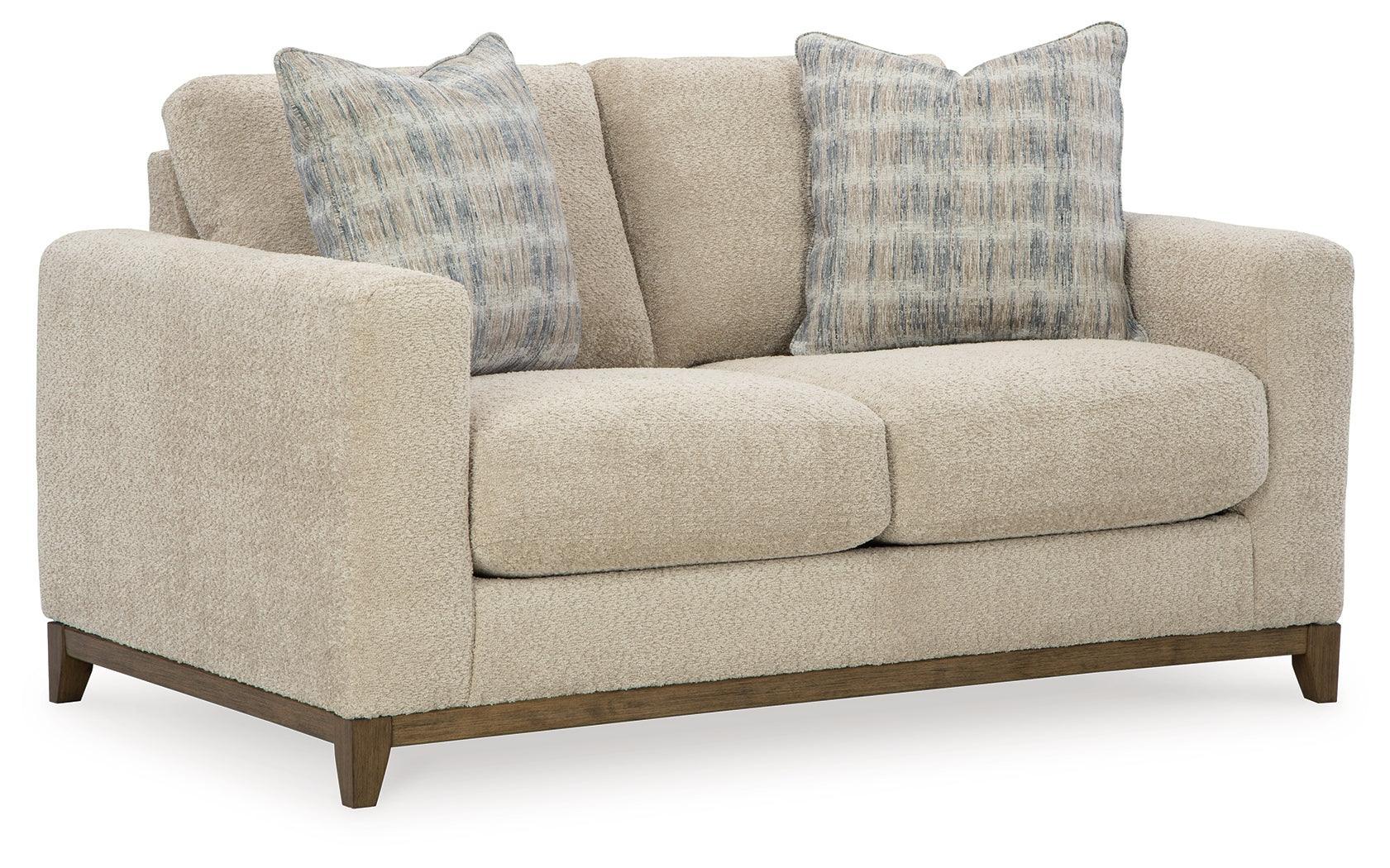 Parklynn Desert Chenille Loveseat - Image 2