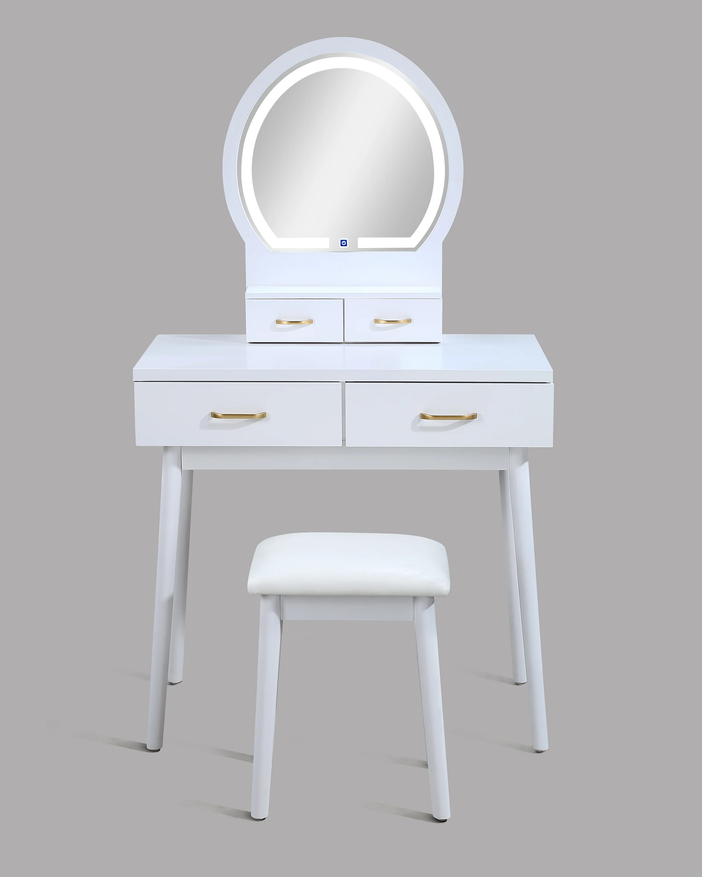 Cecilia White Vanity Set - Image 3