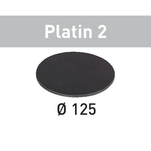 Platin 2 D125 Sandpaper Disc, S2000, 15 Pack - Image 1