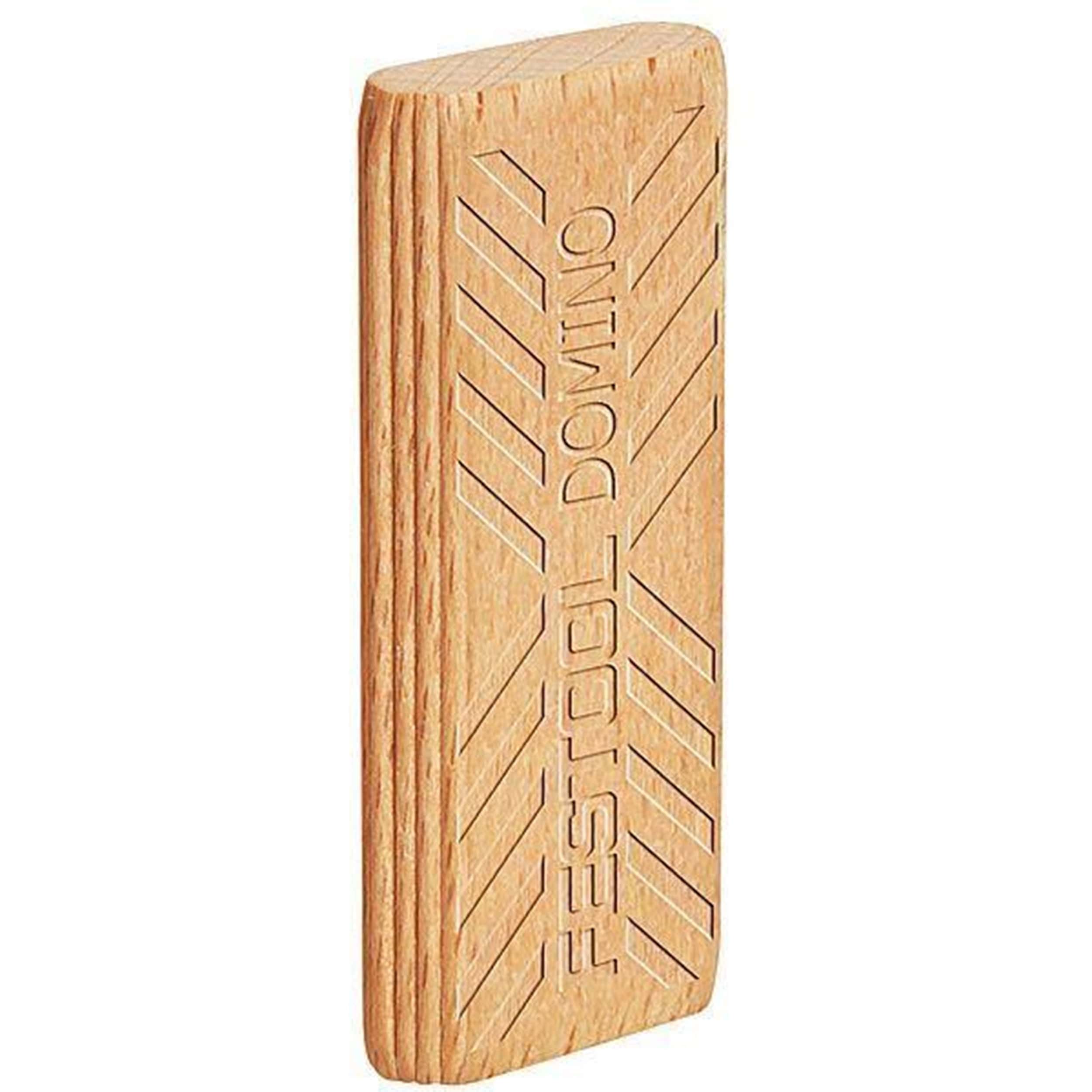 Domino Tenons - 8 mm x 22 mm x 50 mm - Beech - 100 Piece - Image 1