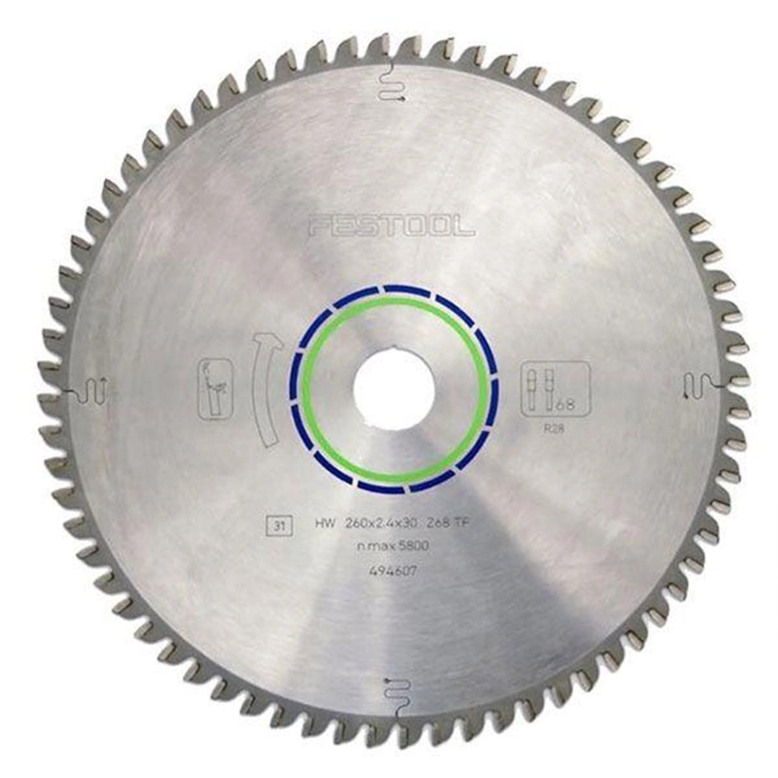 10″ Laminate Blade For Kapex Miter Saw, 64 Tooth
