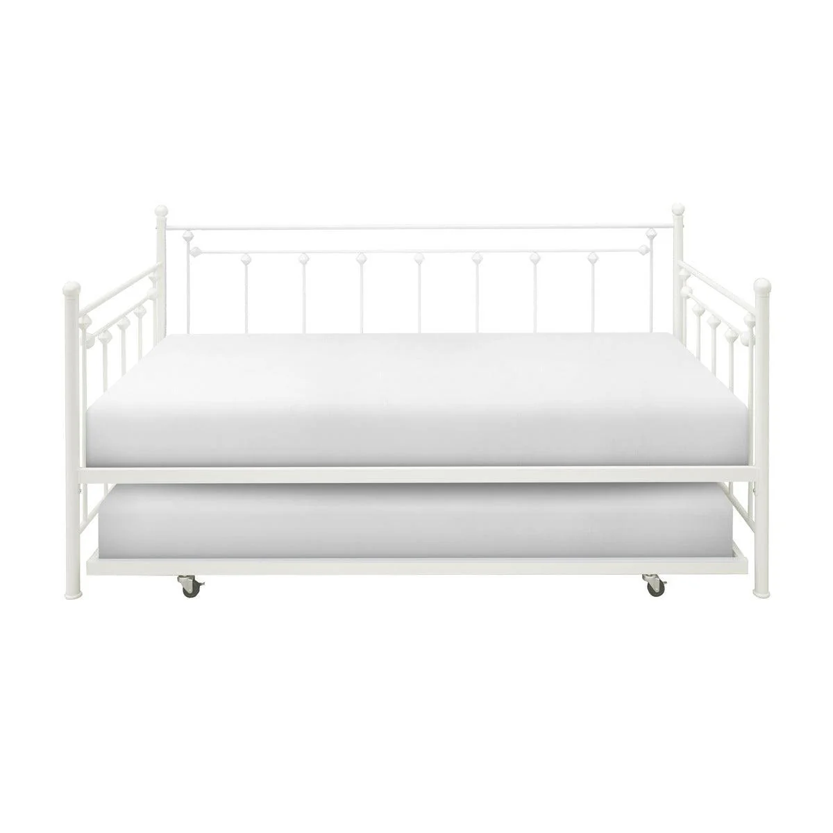 Lorena White Daybed With Trundle - Image 3