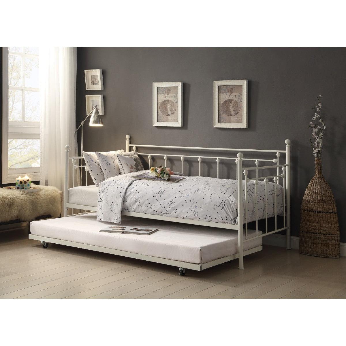 Lorena White Daybed With Trundle - Image 2