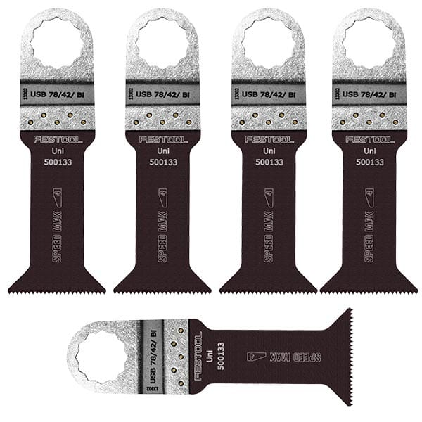 Saw Blade Vecturo USB 78/42/Bi 5 Pack For Plunge Base - Image 1