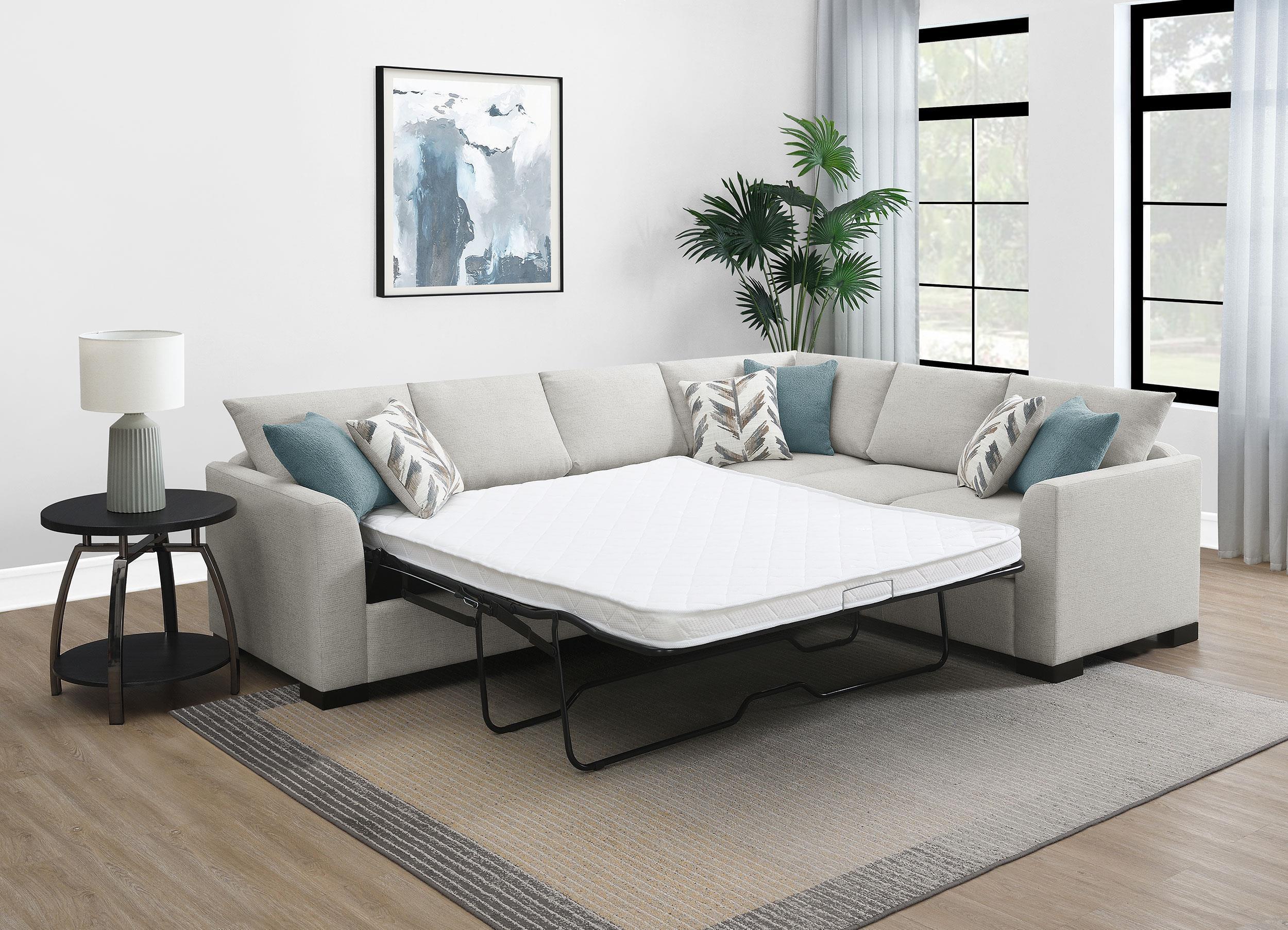 Tubasa Light Gray Sectional - Image 2