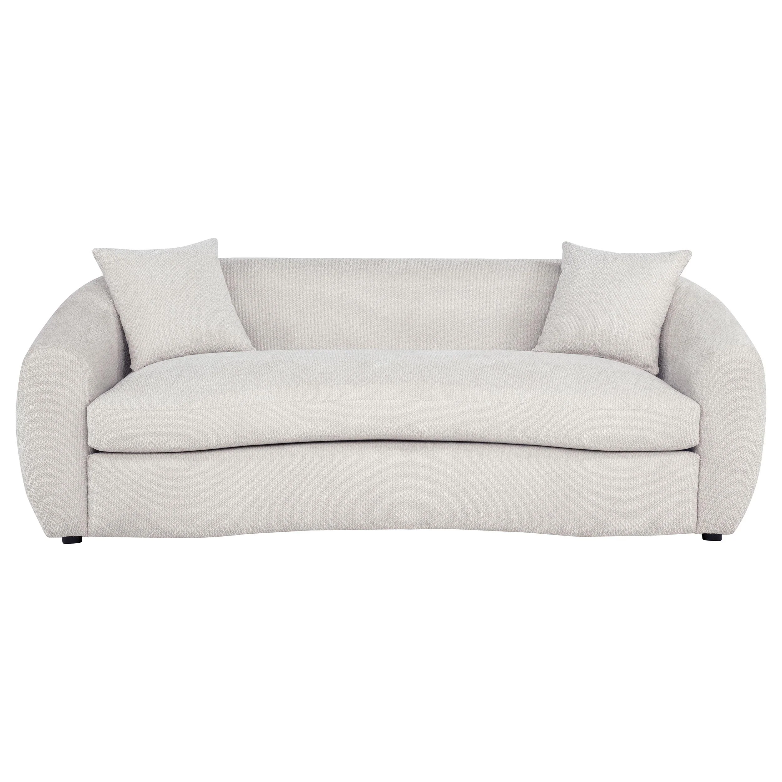 Isabella Fabric Upholstered Sofa Sand - Image 2