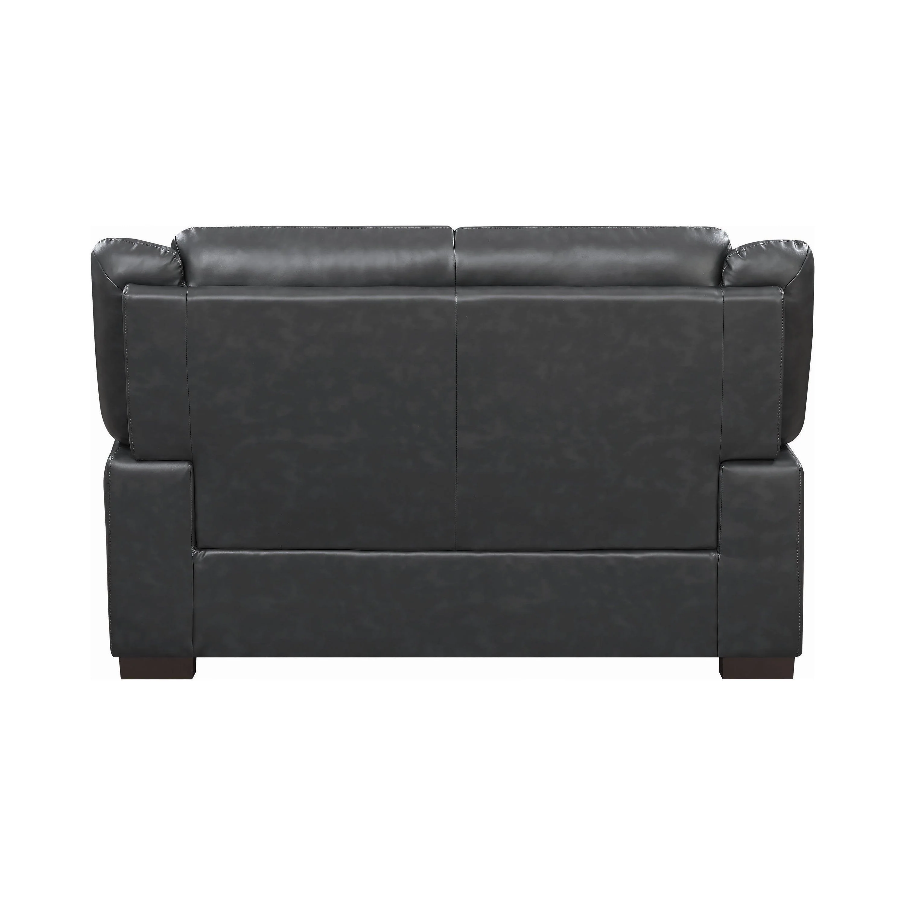 Arabella Pillow Top Upholstered Loveseat Grey - Image 3