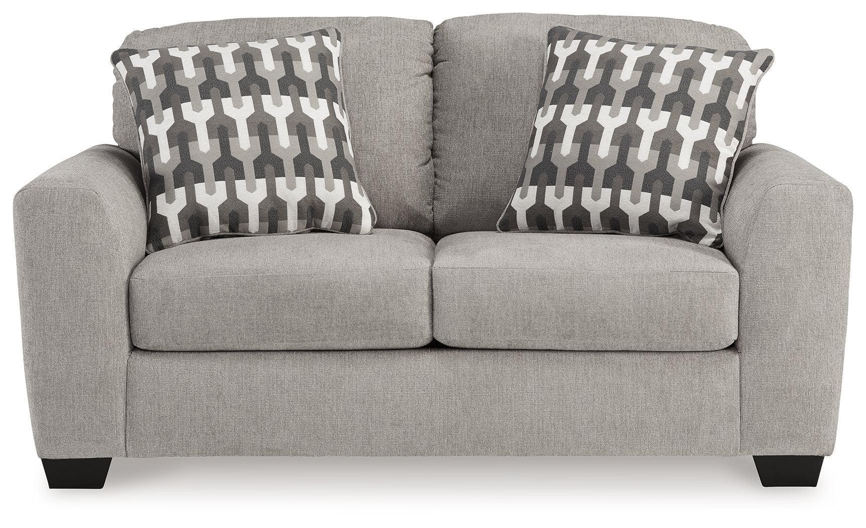 Avenal Park Flannel Chenille Loveseat - Image 3