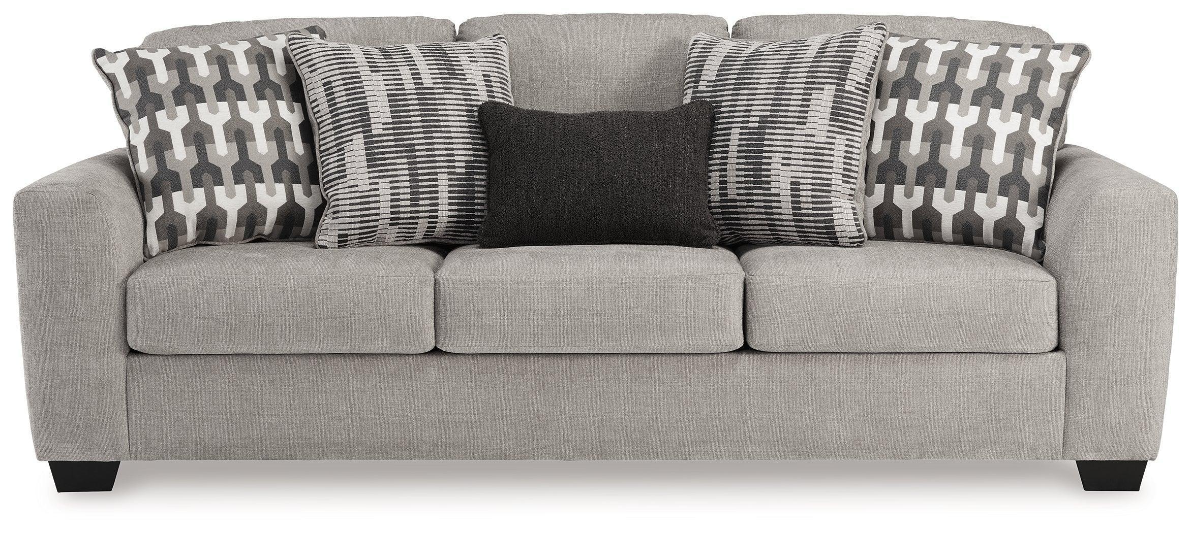 Avenal Flannel Park Sofa, Loveseat, Chair and Ottoman - Image 3