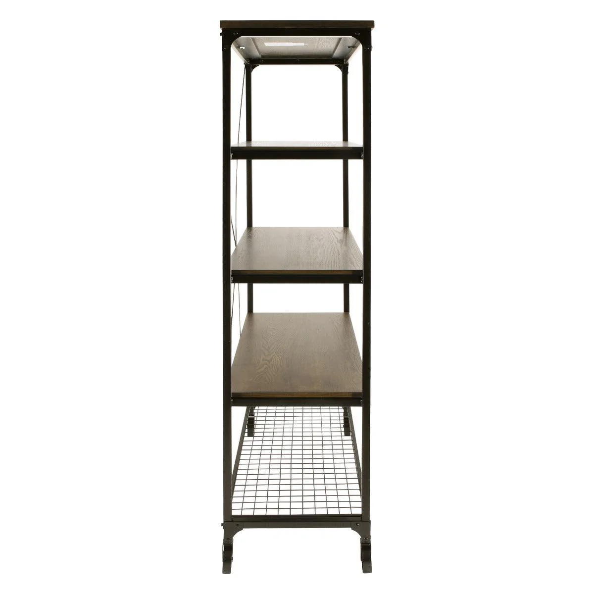 Millwooded Natural Black Bookcase - Image 3