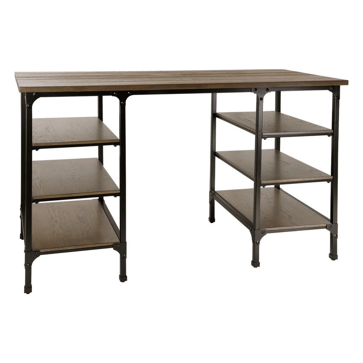 Millwooded Natural Black Counter Height Writing Desk - Image 3