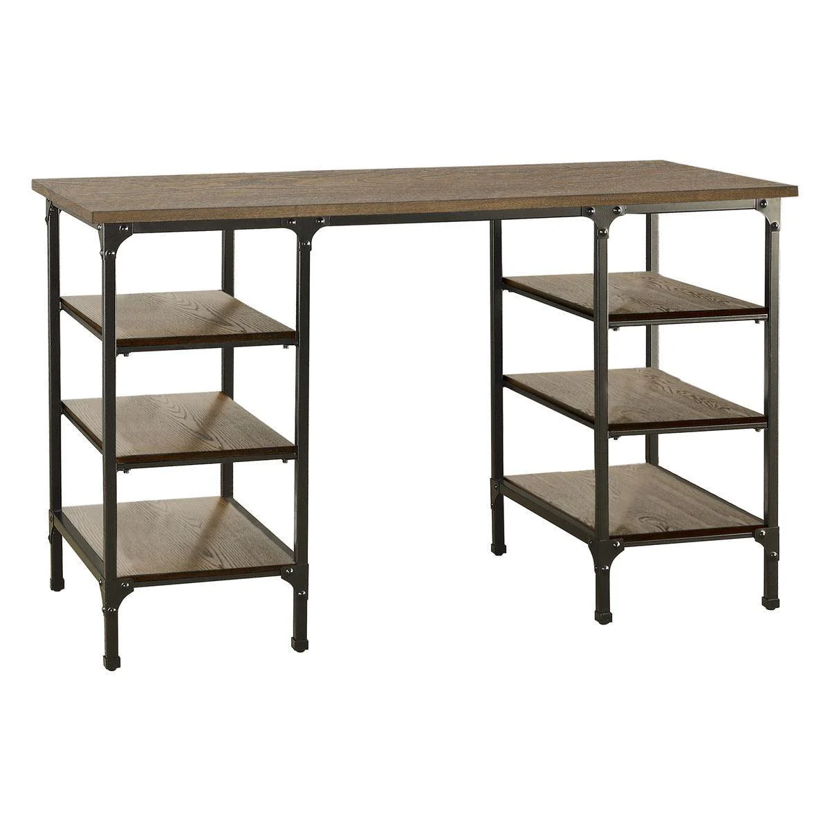 Millwooded Natural Black Counter Height Writing Desk - Image 2