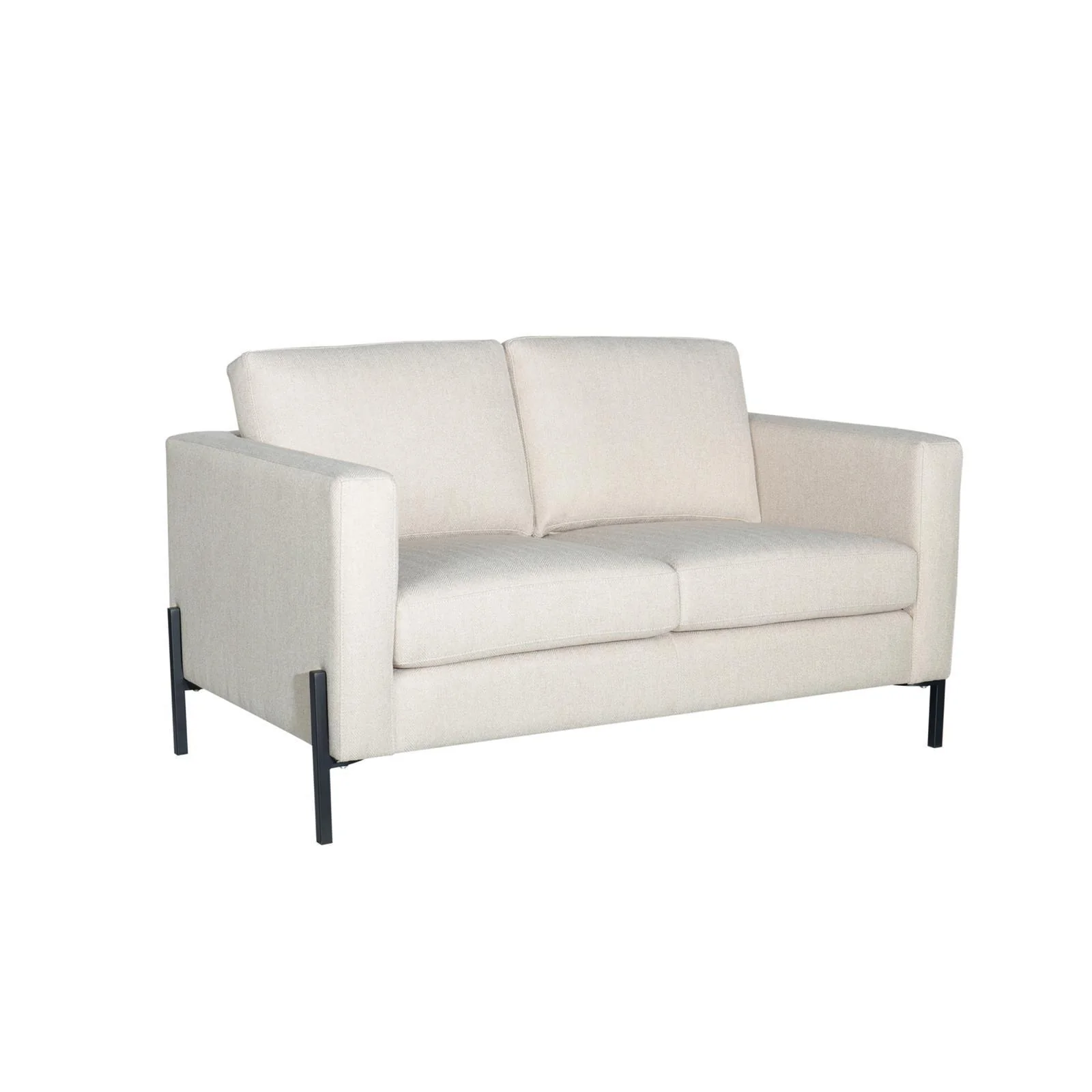 Tilly Upholstered Track Arm Loveseat Oatmeal - Image 1