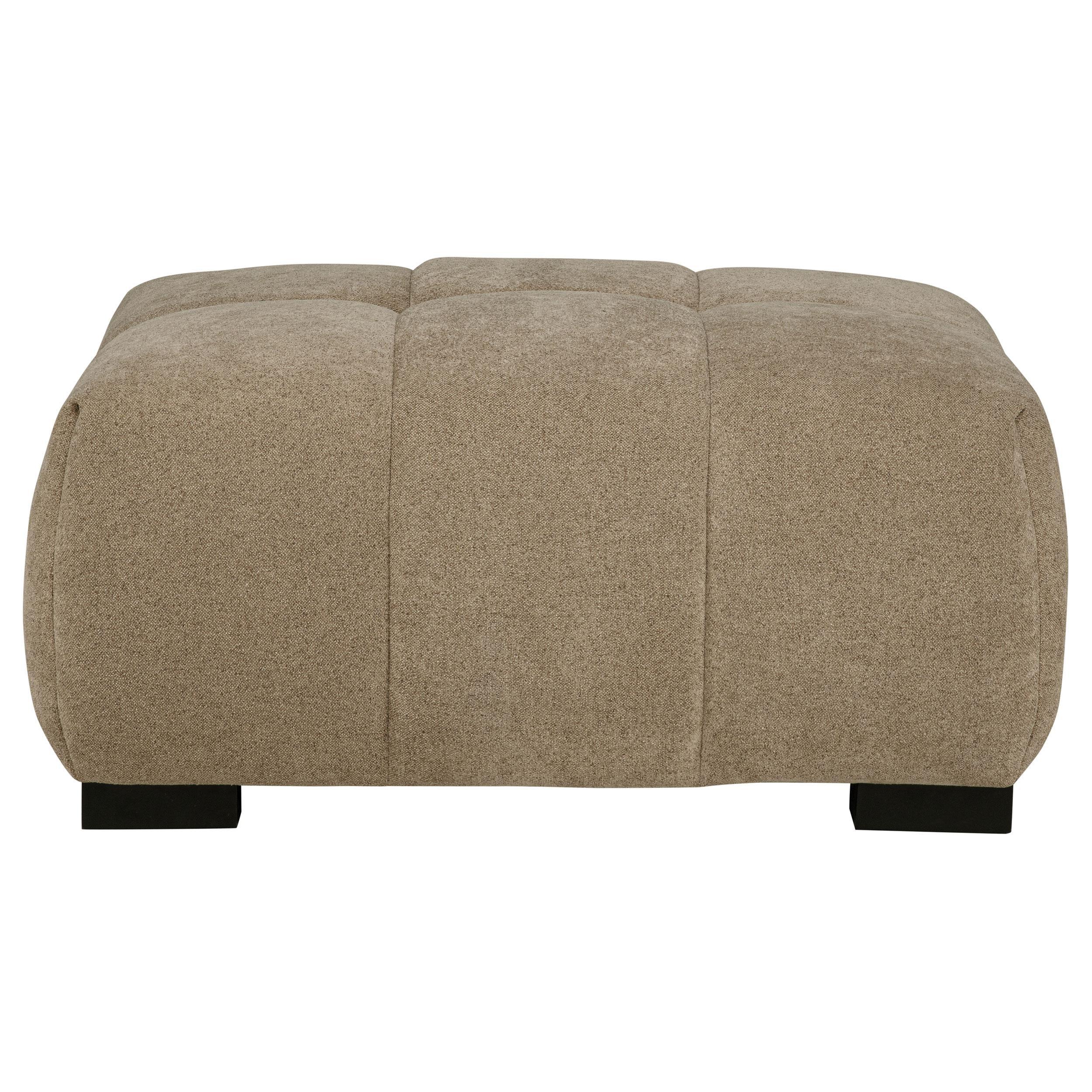 Octavia Upholstered Rectangular Ottoman Camel - Image 3