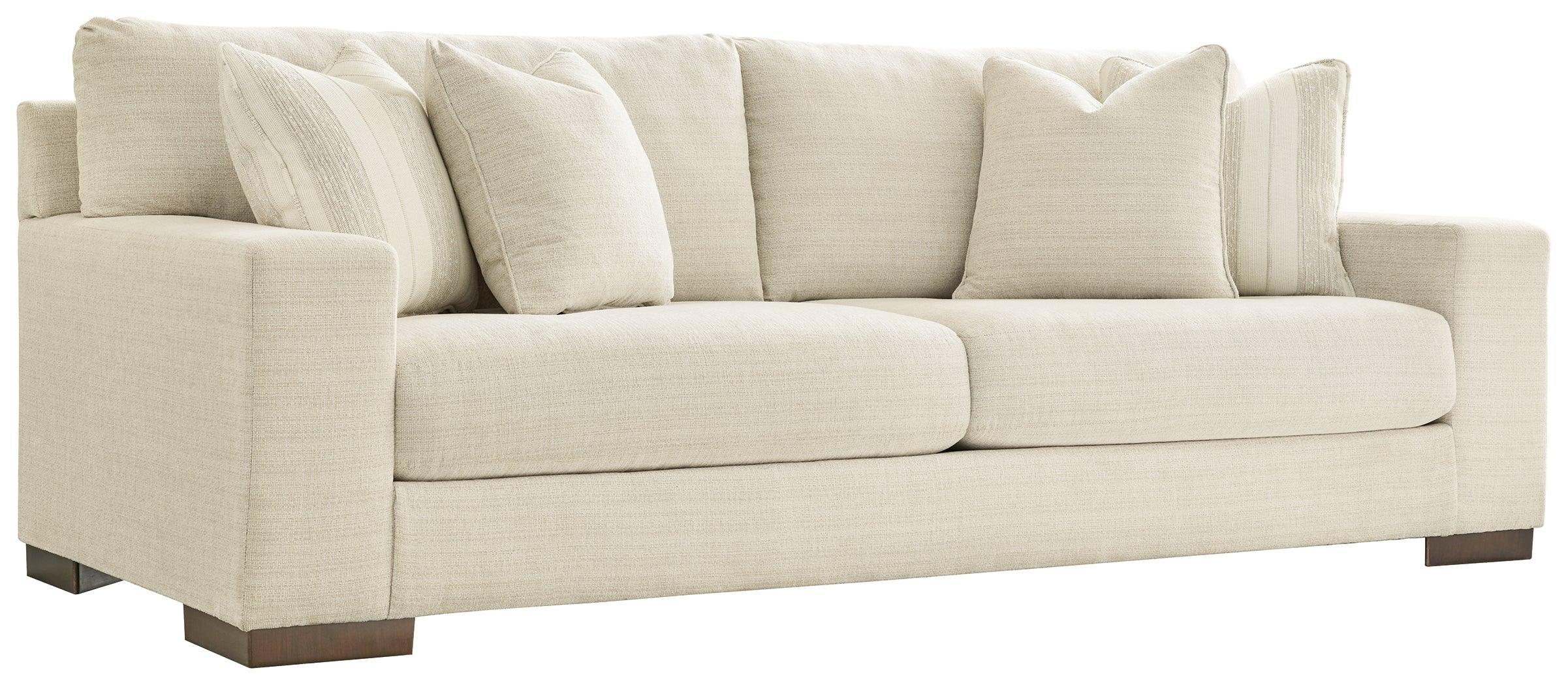 Maggie Birch Chenille Sofa - Image 2