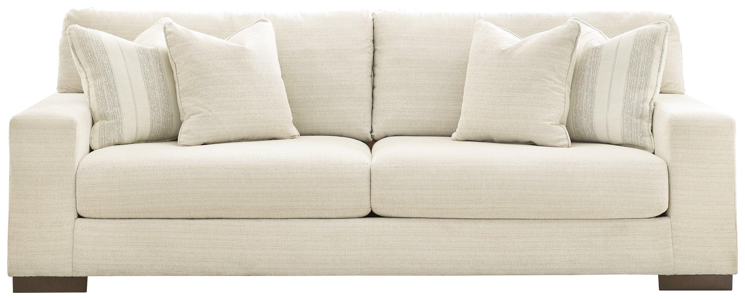 Maggie Birch Chenille Sofa - Image 3