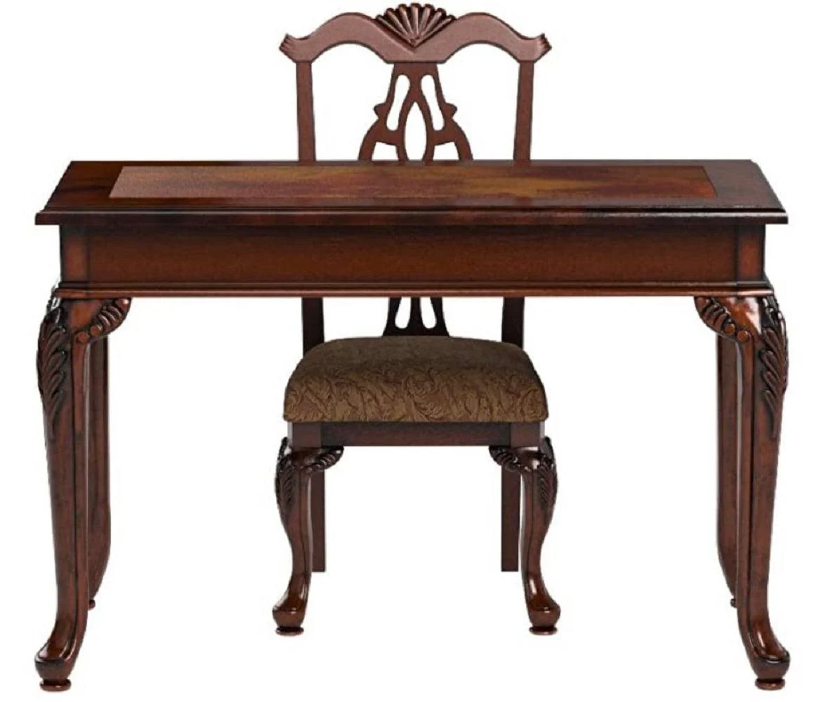 Fairfax Brown Home Office Desk & Chair Set - Image 3