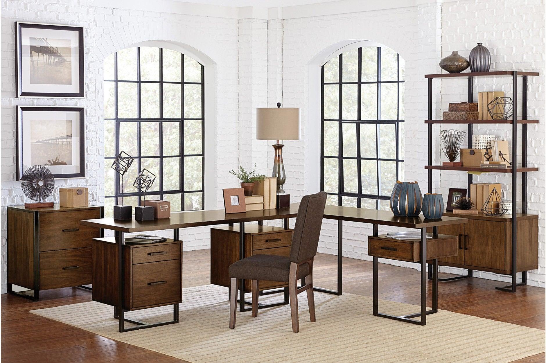 Sedley Dark Brown Walnut Side Chair