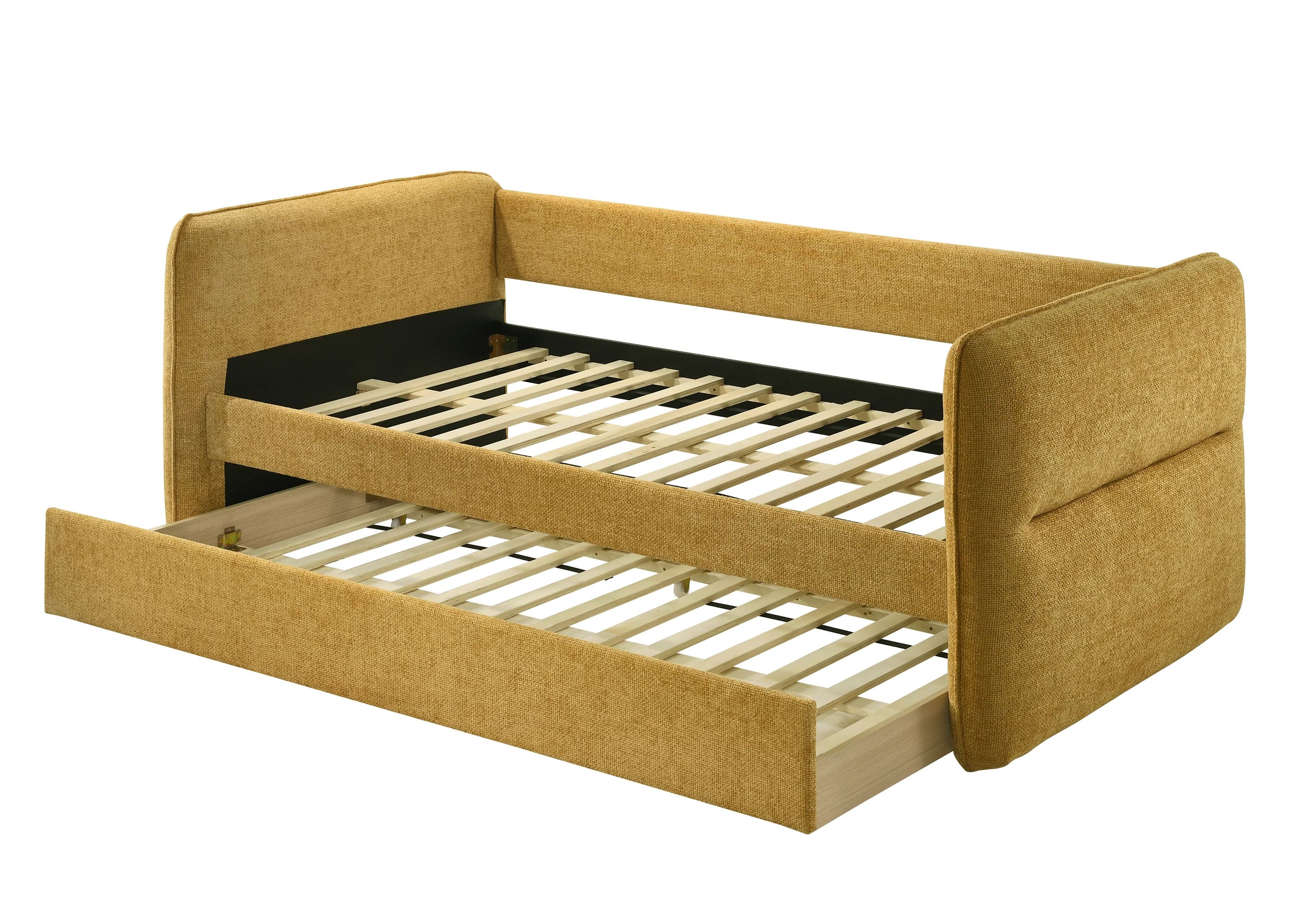 Philipa Gold Upholstered Daybed - Image 3