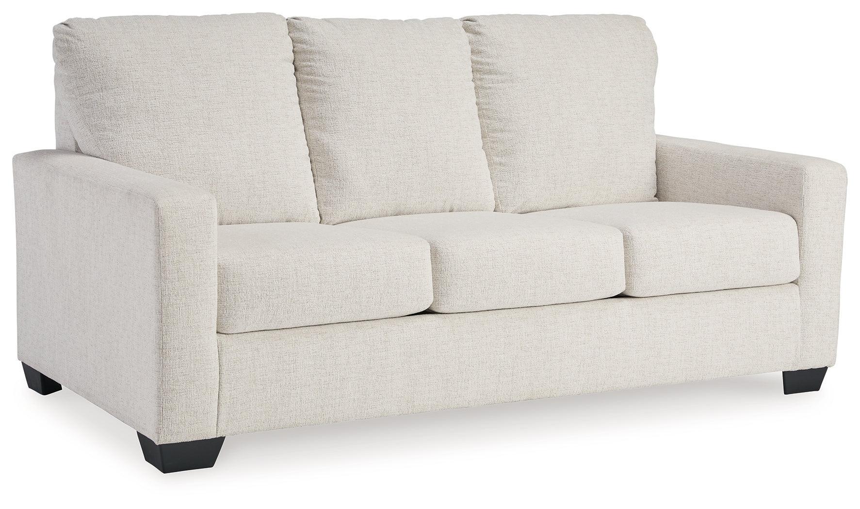 Rannis Snow Chenille Full Sofa Sleeper - Image 2