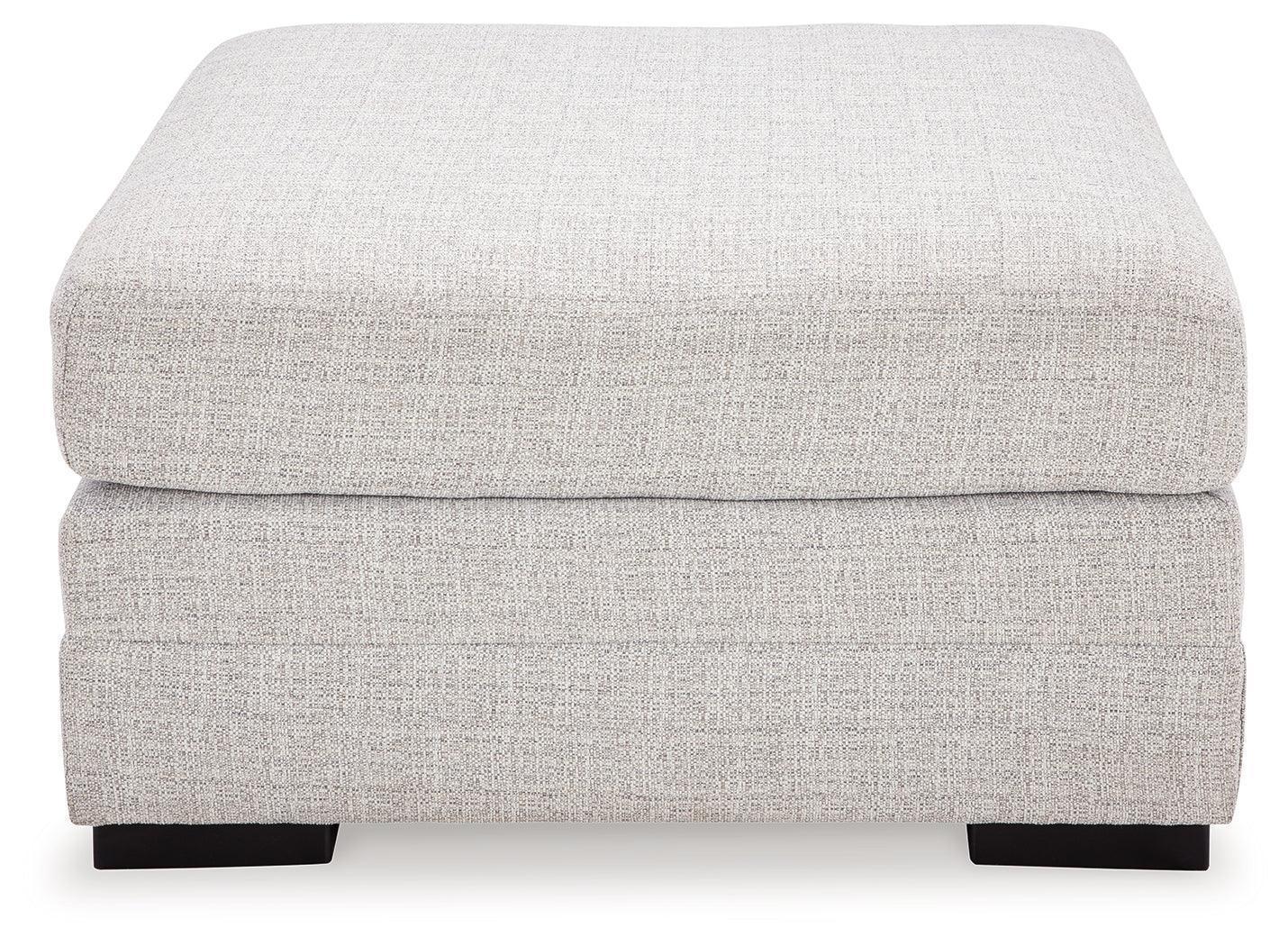 Koralynn Stone Nuvella® Oversized Accent Ottoman - Image 3
