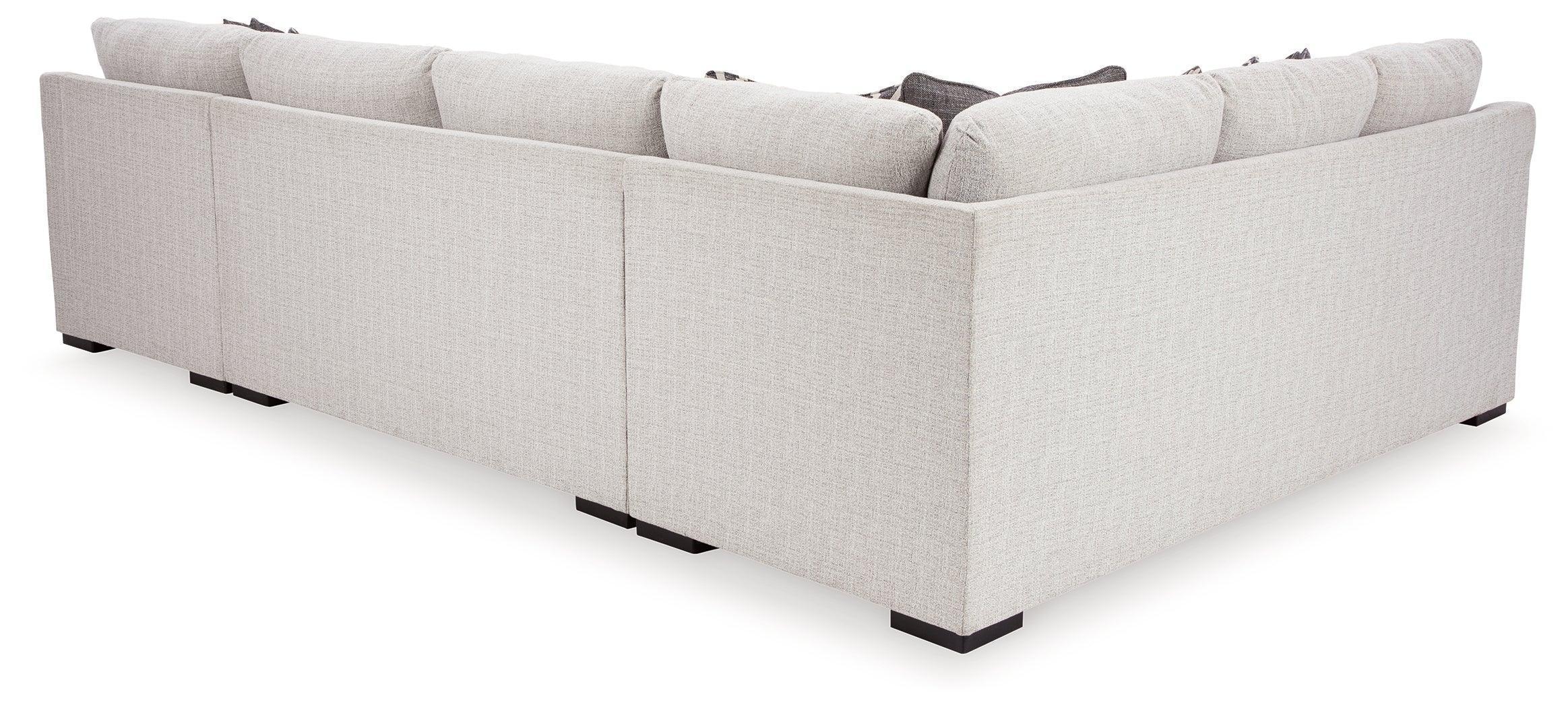 Koralynn Stone Nuvella® 3-Piece Sectional With Chaise - Image 3