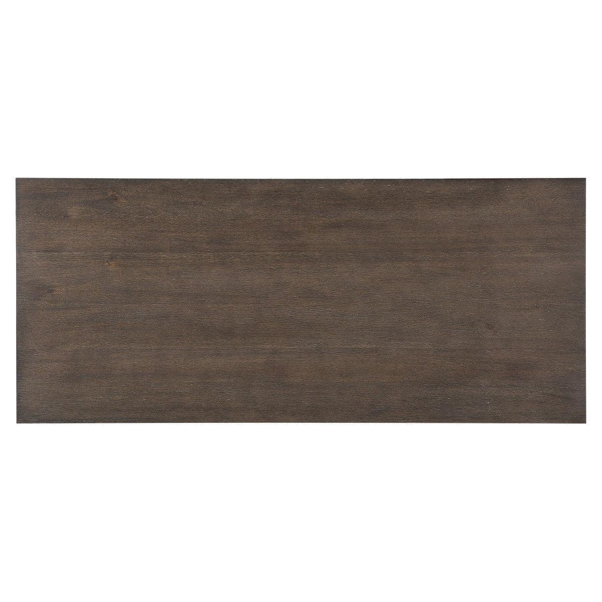 Toulon Dark Oak Writing Desk - Image 3