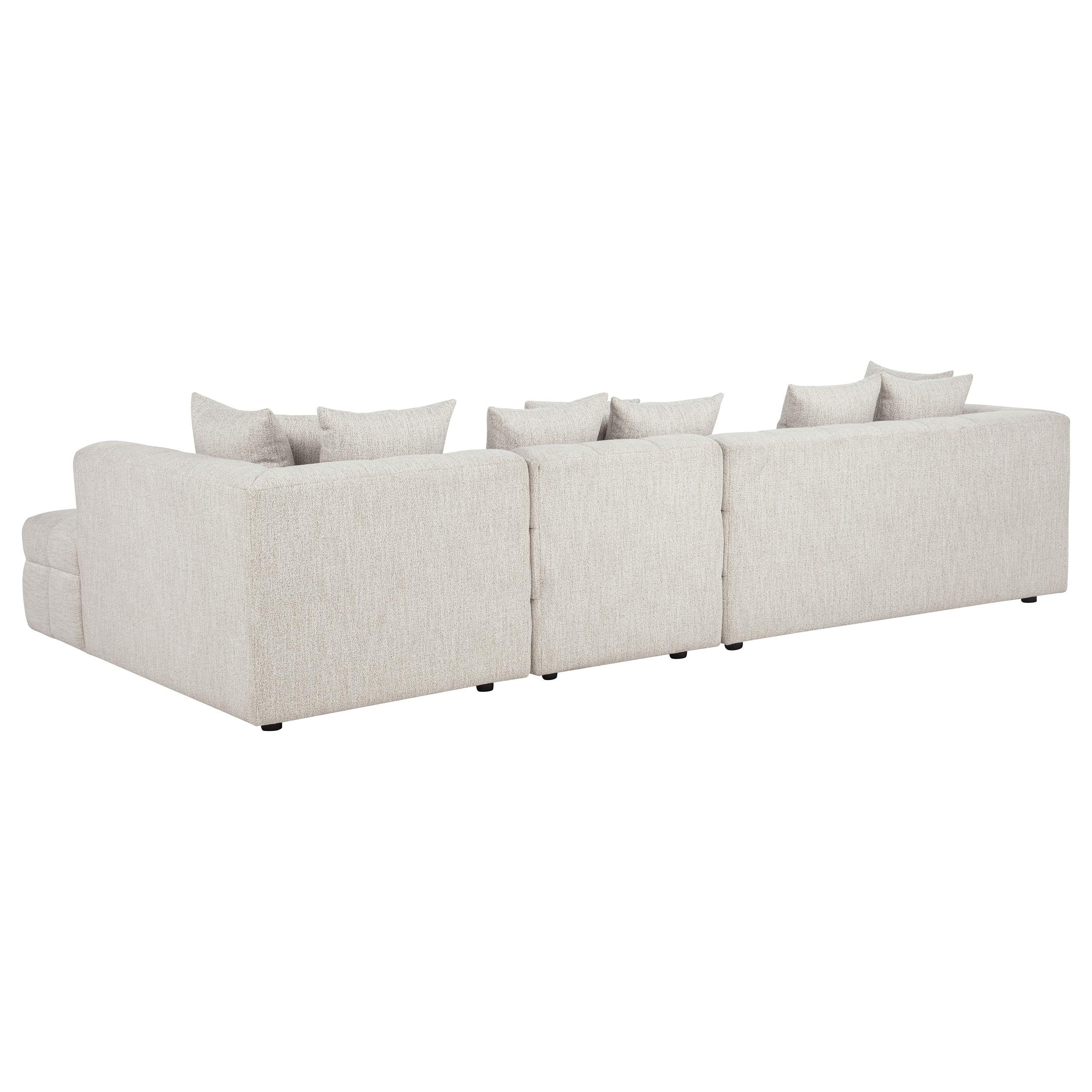 Amara 3-Piece Upholstered Sectional Sofa - Image 3