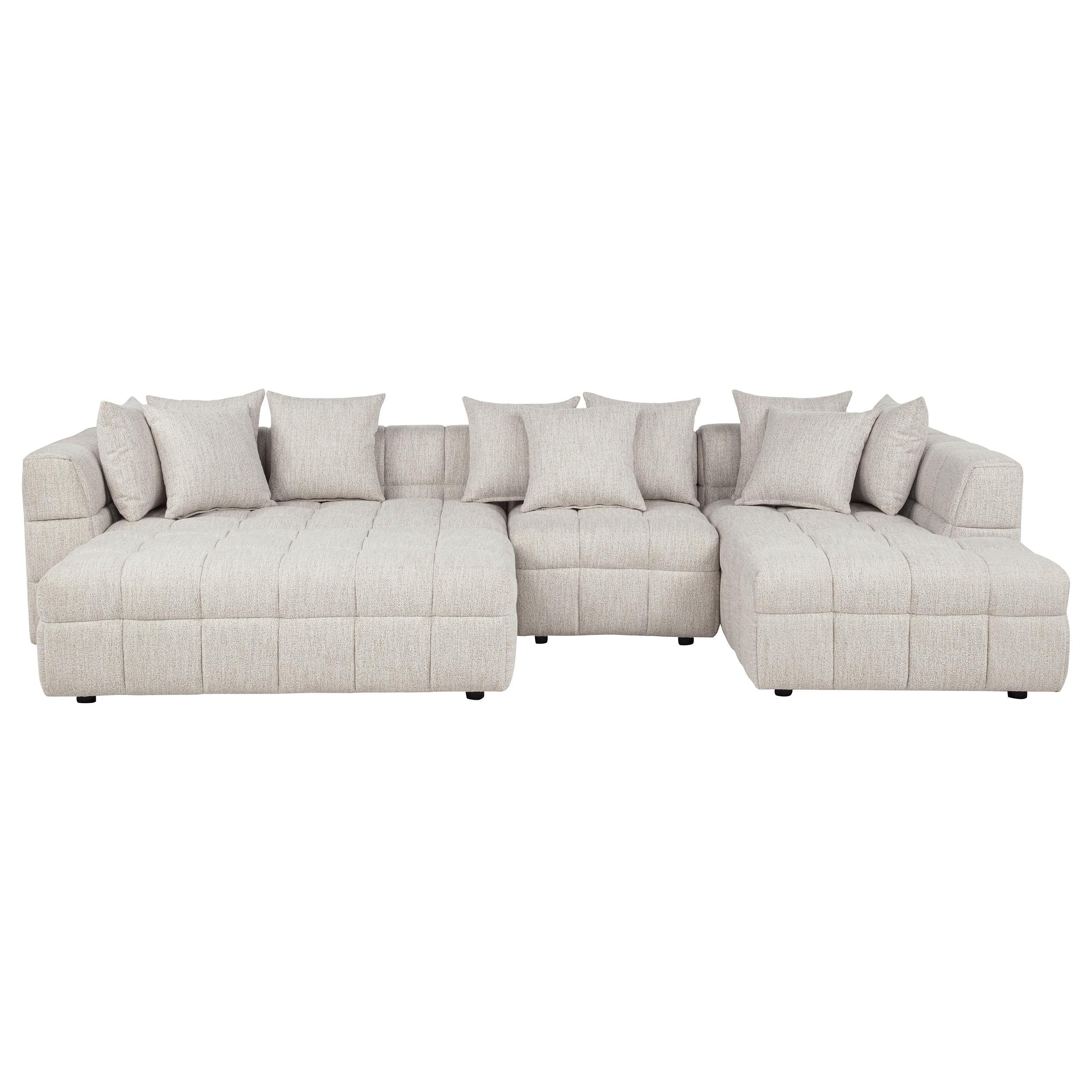Amara 4-Piece Upholstered Sectional Sofa - Image 2