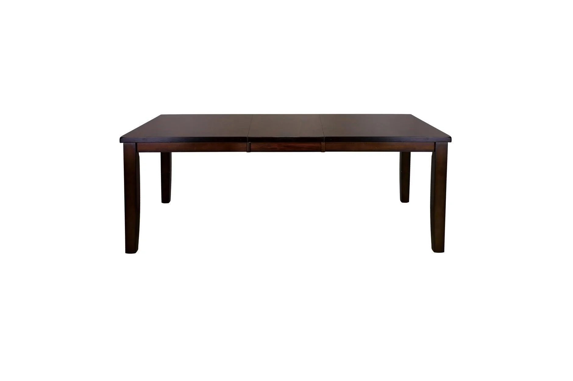 Mantello Dark Brown Faux Leather Dining Room Set - Image 3
