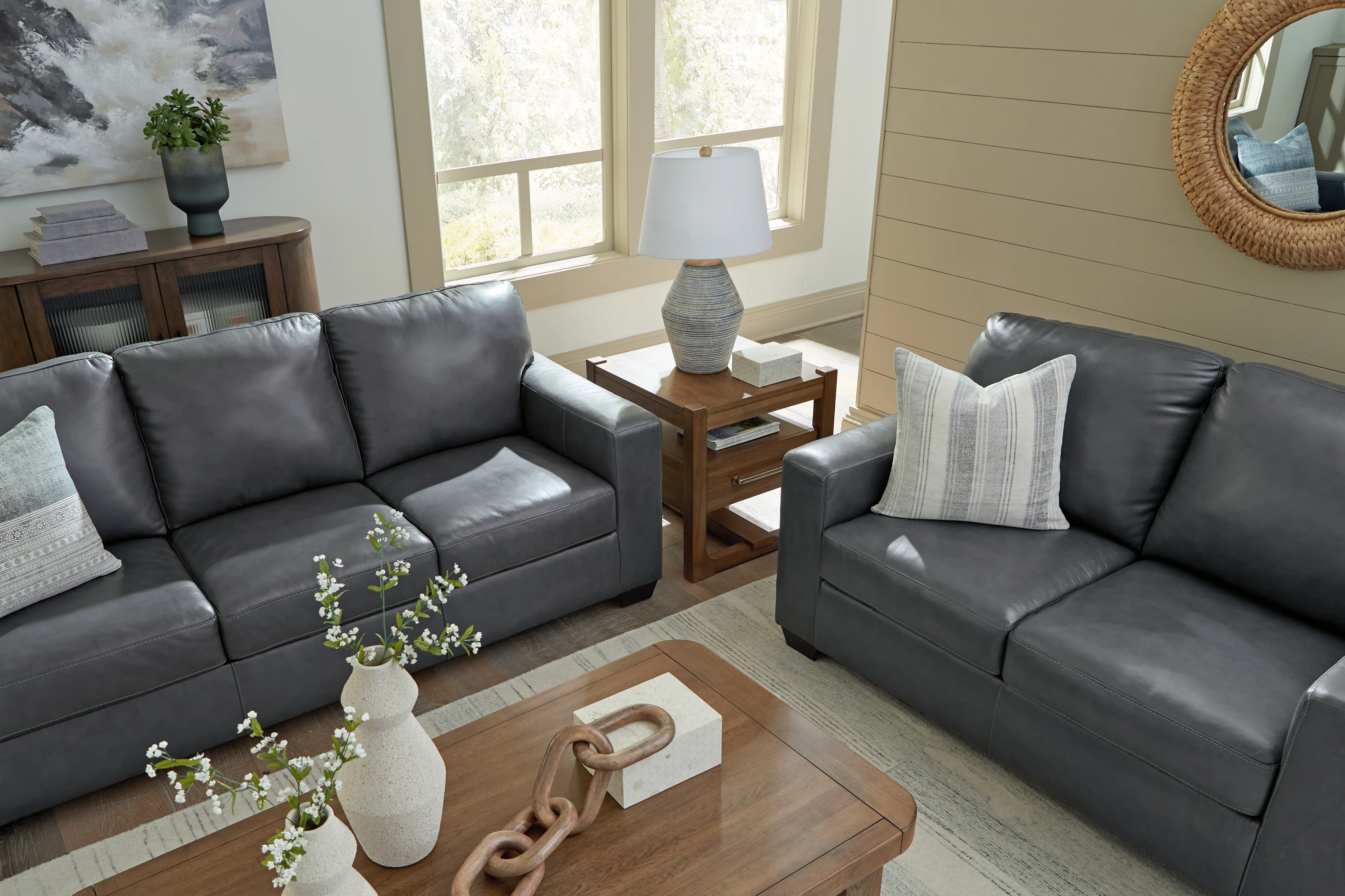 Bolsena Admiral Sofa and Loveseat - Image 3