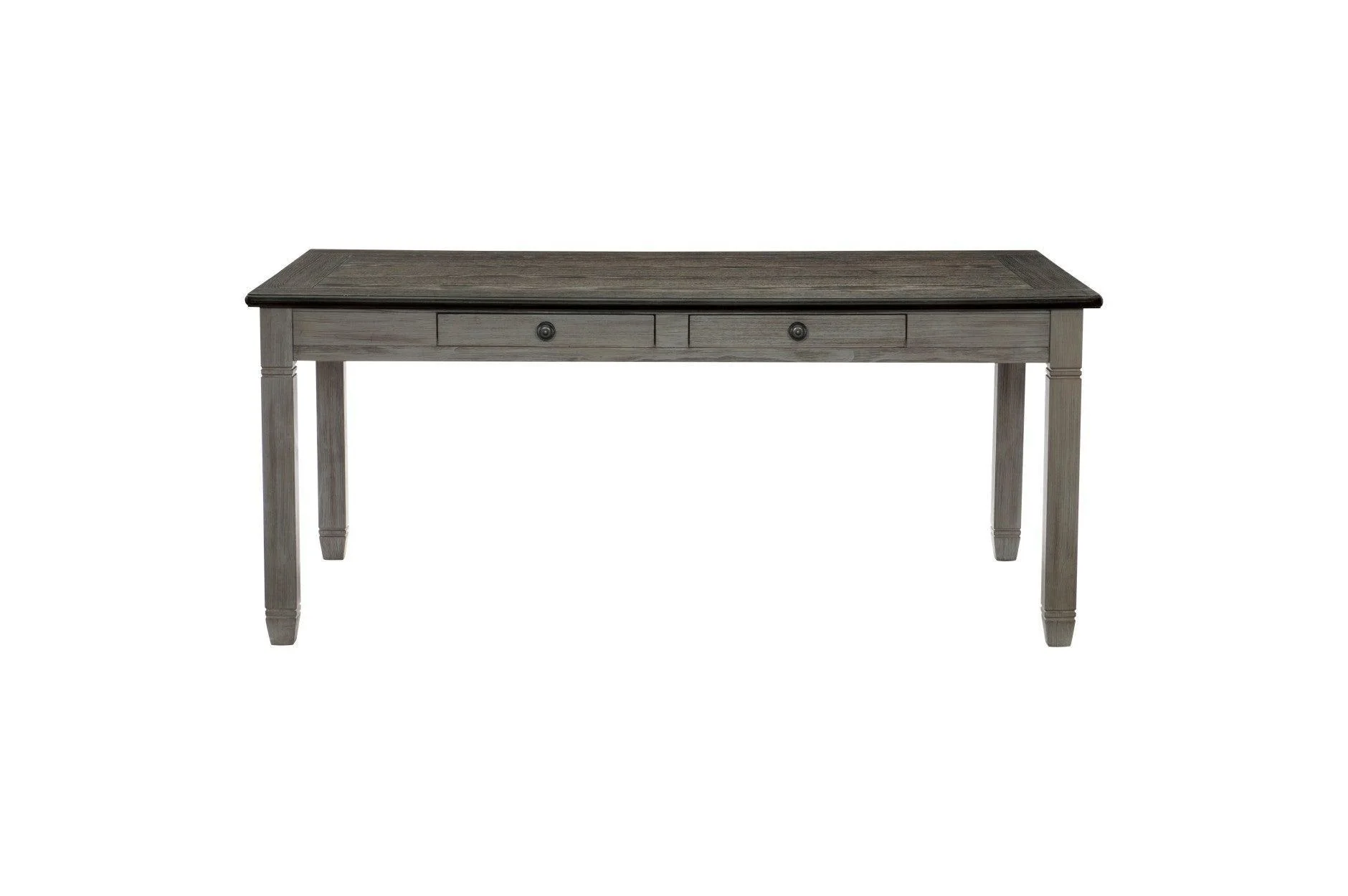 Granby Gray Fabric Rectangular Dining Room Set - Image 2