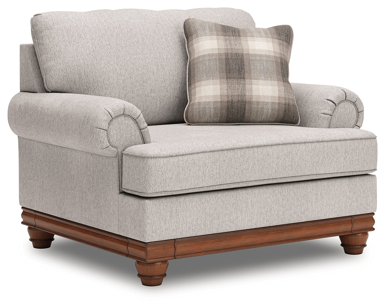 Clearbrooke Sandstone Chenille Oversized Chair - Image 2