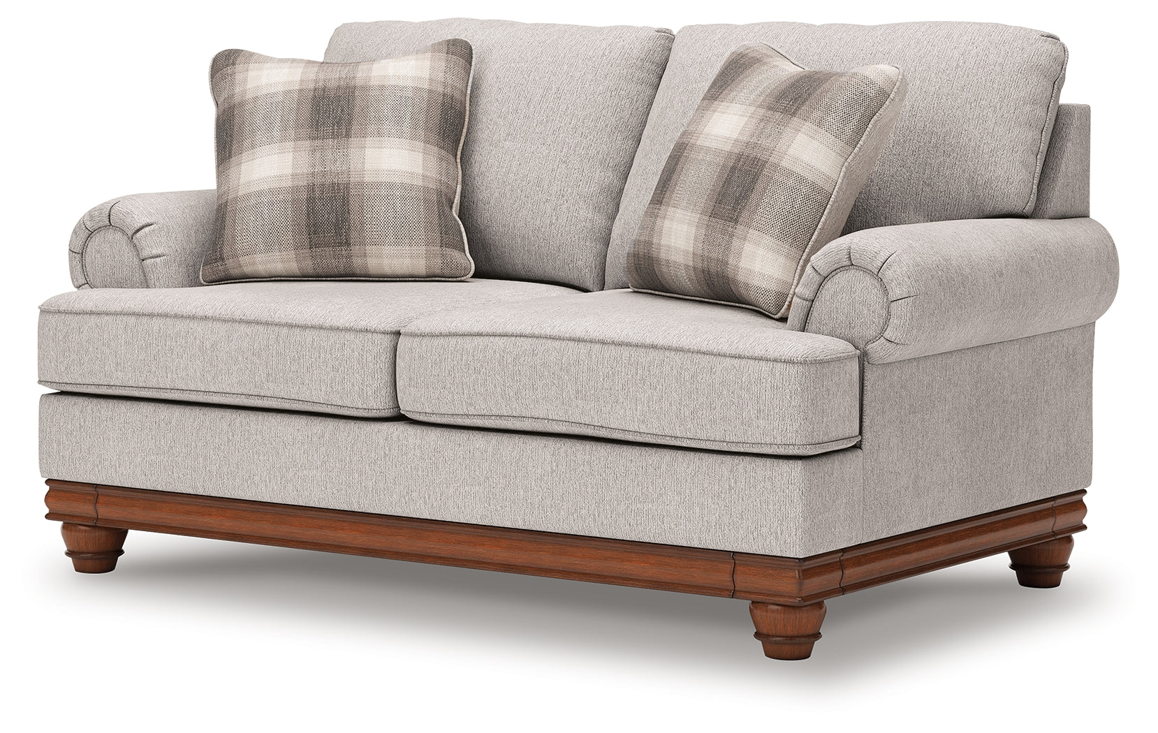 Clearbrooke Sandstone Chenille Loveseat - Image 1