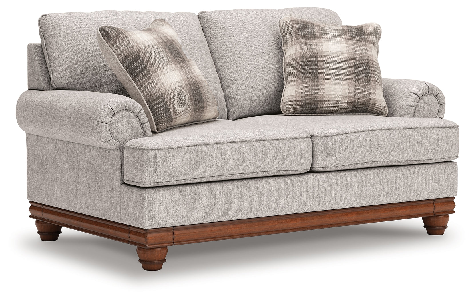 Clearbrooke Sandstone Chenille Loveseat - Image 3