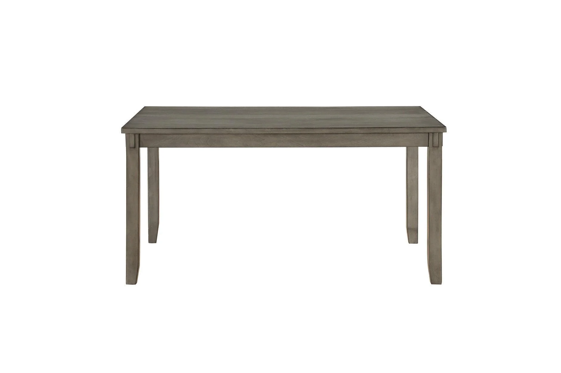 Holders Gray Faux Leather Dining Room Set - Image 2