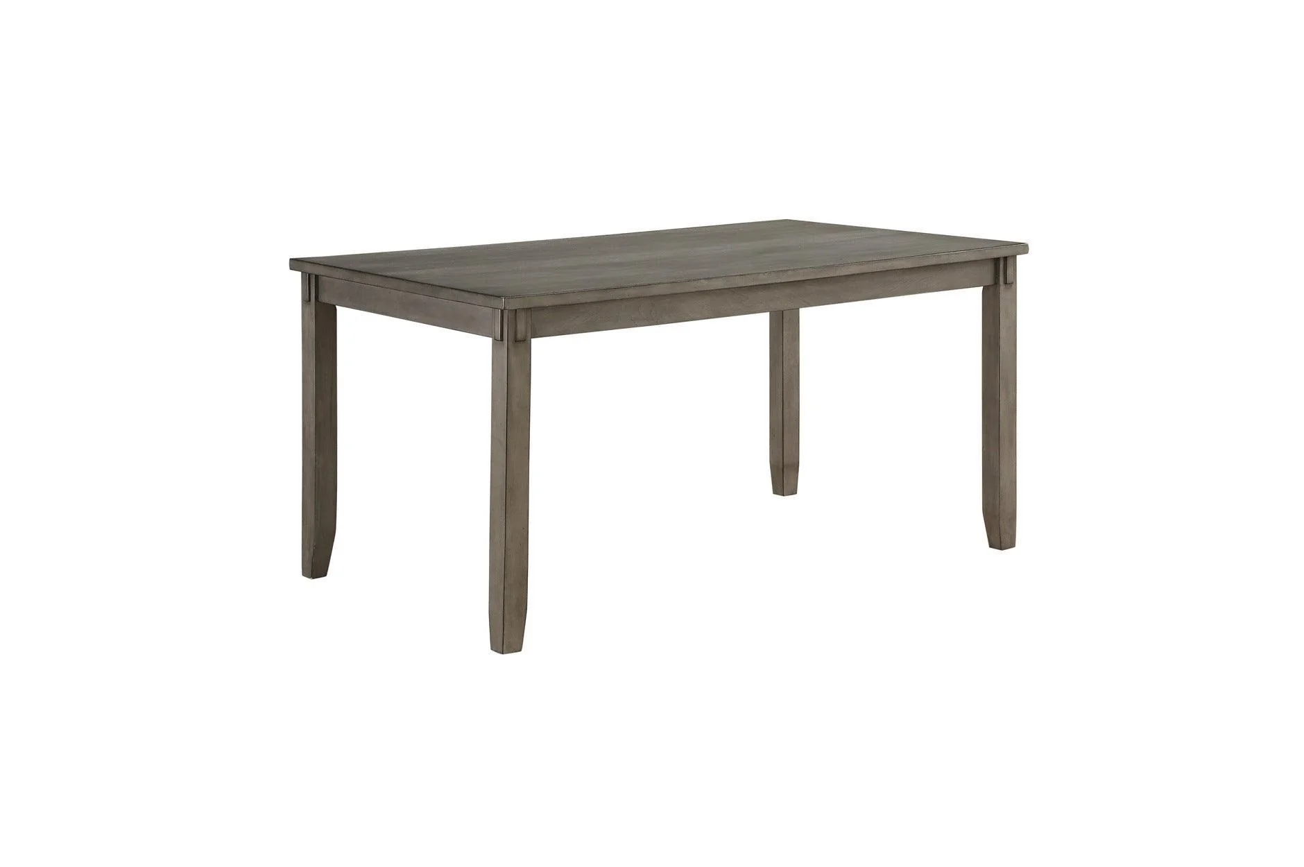 Holders Gray Faux Leather Dining Room Set - Image 3