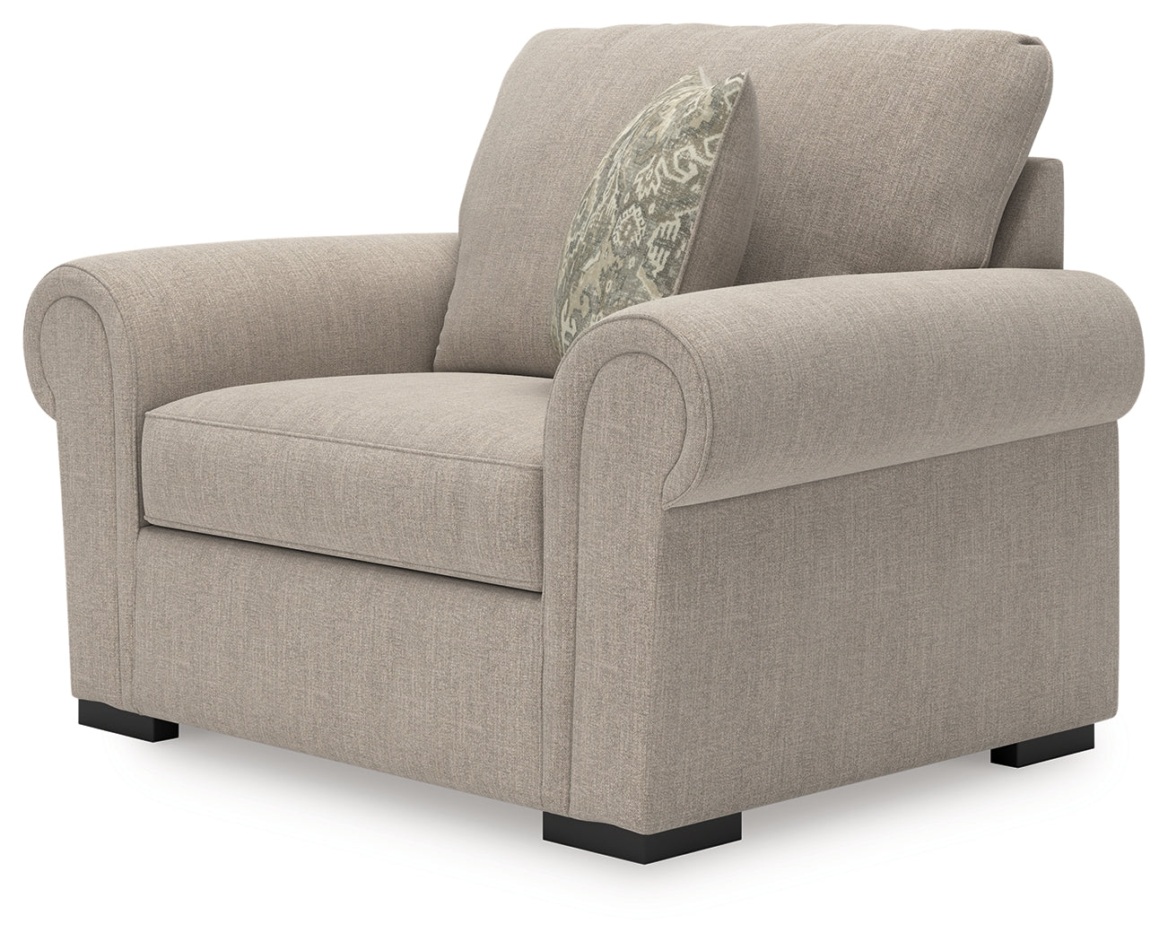 Sararose Heather Chenille Oversized Chair - Image 2