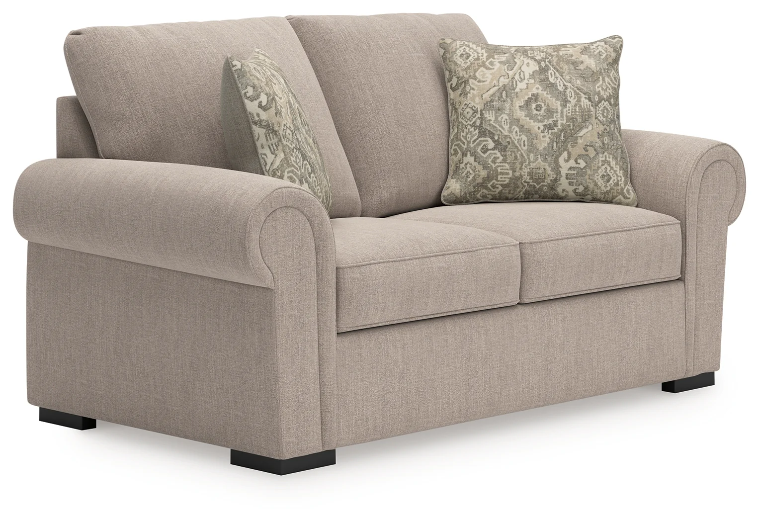 Sararose Heather Chenille Loveseat - Image 1