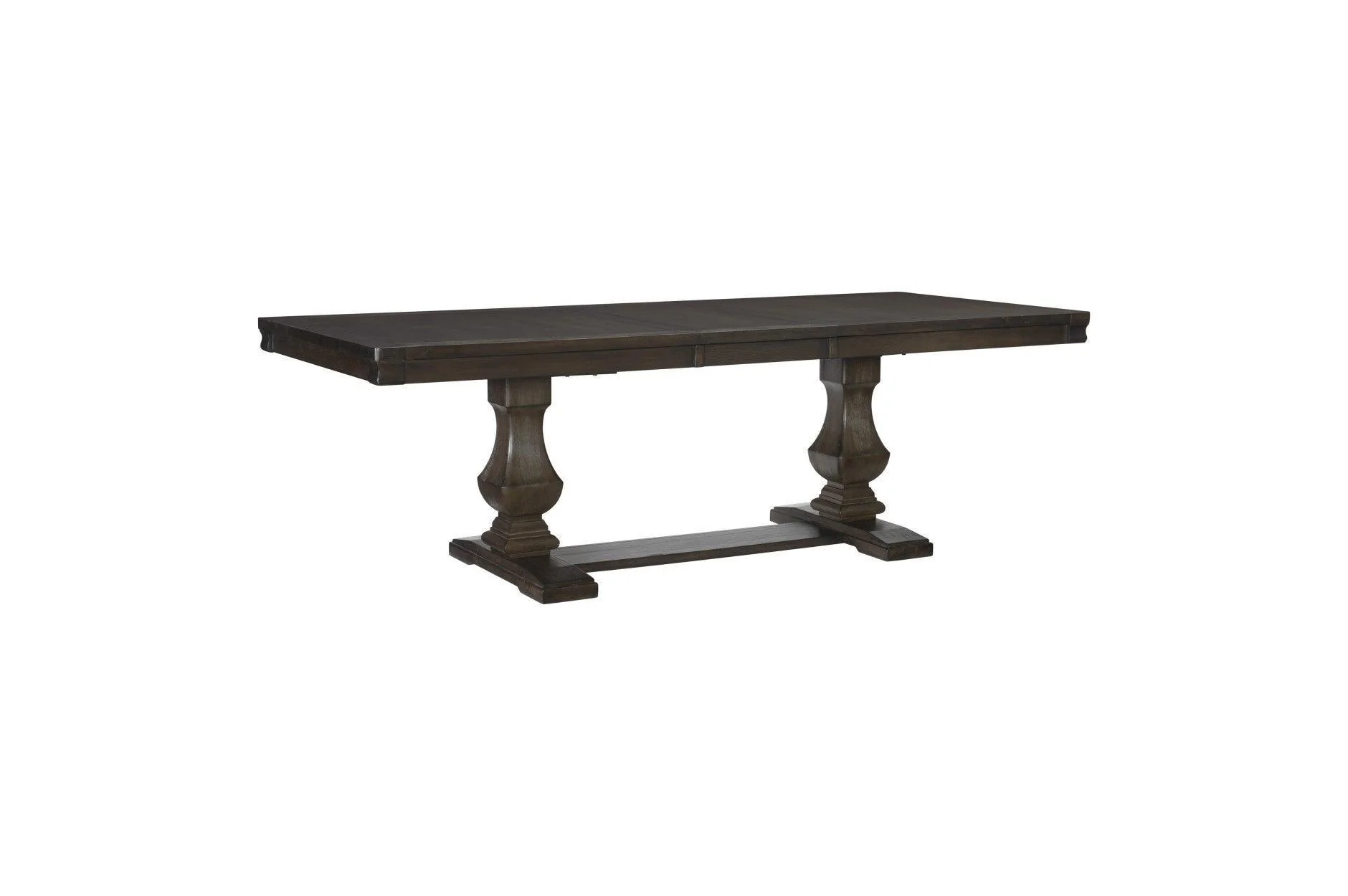 Southlake Brown Oak Wire Brushed Fabric Dining Room Set - Image 3
