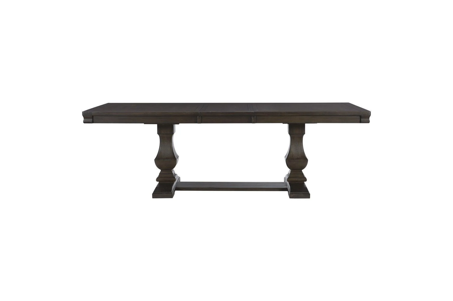 Southlake Brown Oak Wire Brushed Fabric Dining Room Set - Image 2