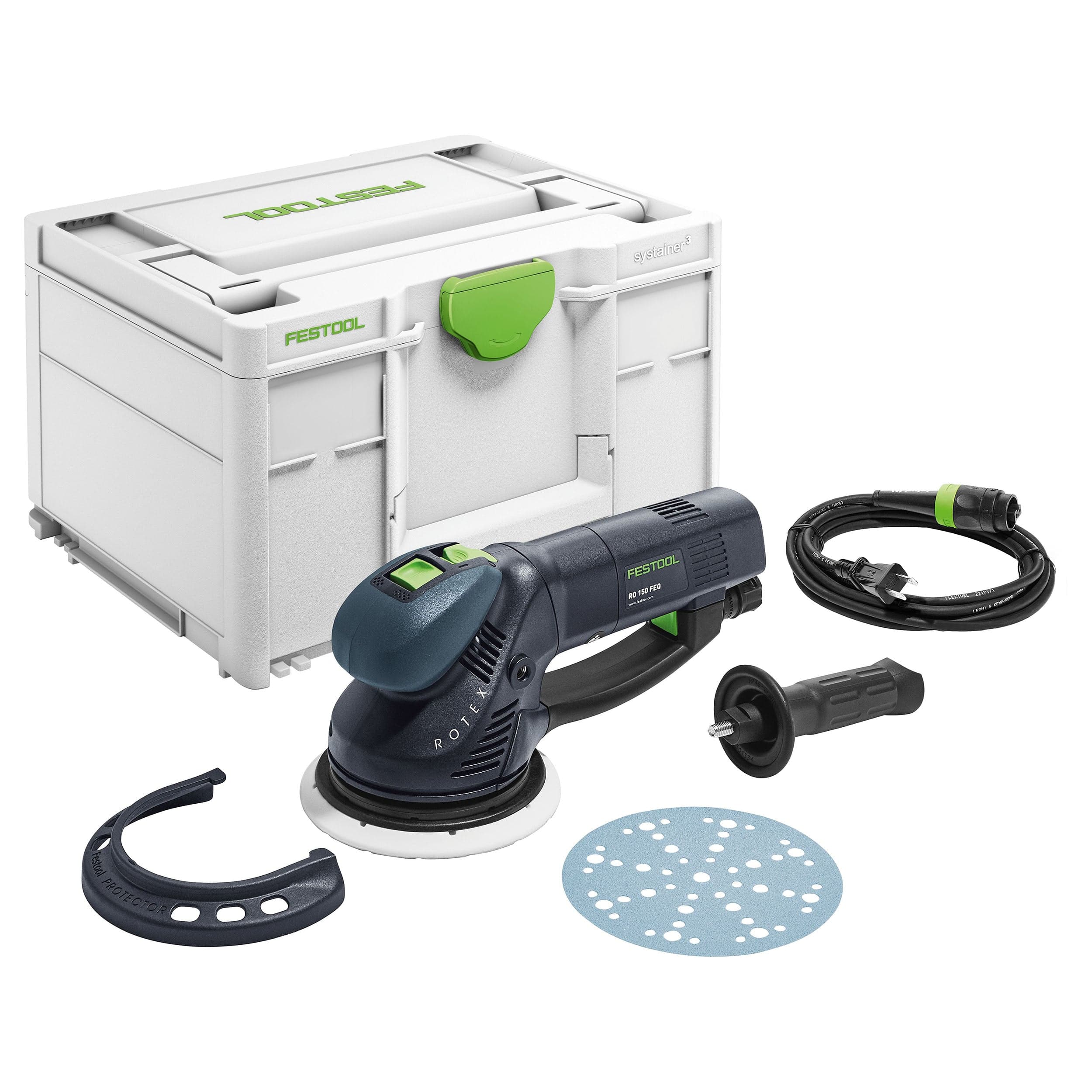 6″ Rotex RO 150 FEQ-Plus Sander in systainer³