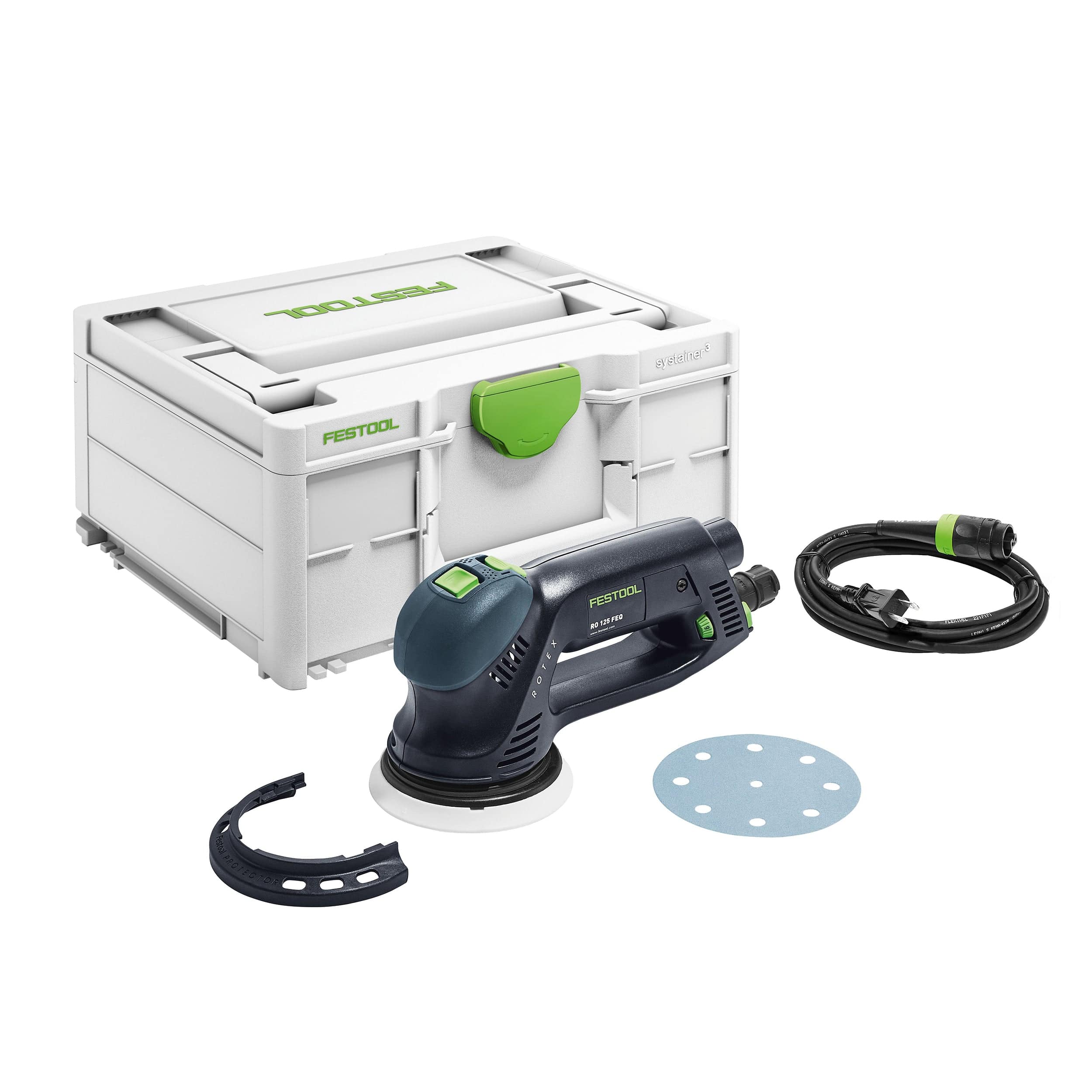 5″ Rotex RO 125 FEQ-Plus Random Orbital Sander in systainer³