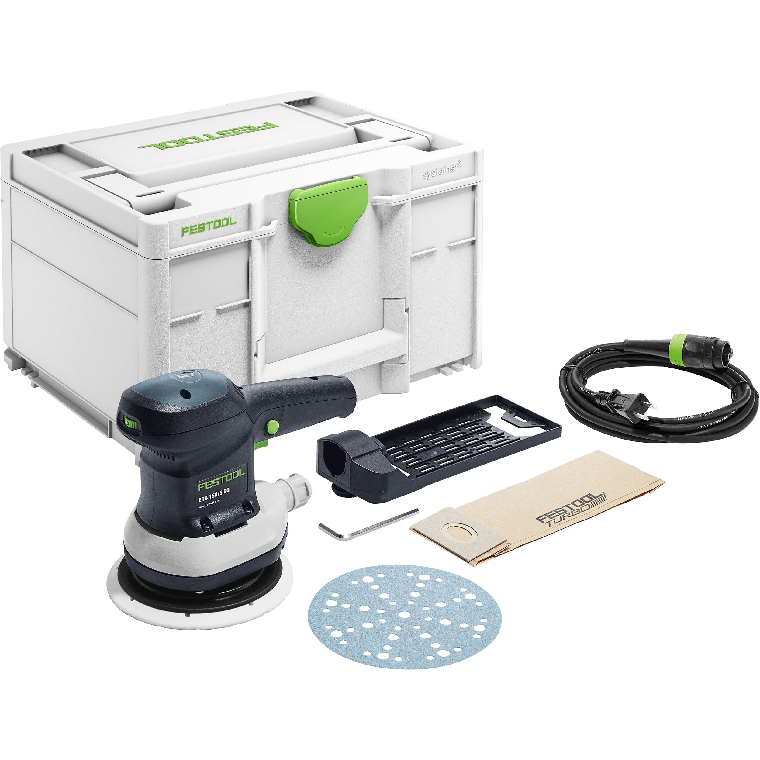 6″ ETS 150/5 EQ-Plus Sander in Systainer