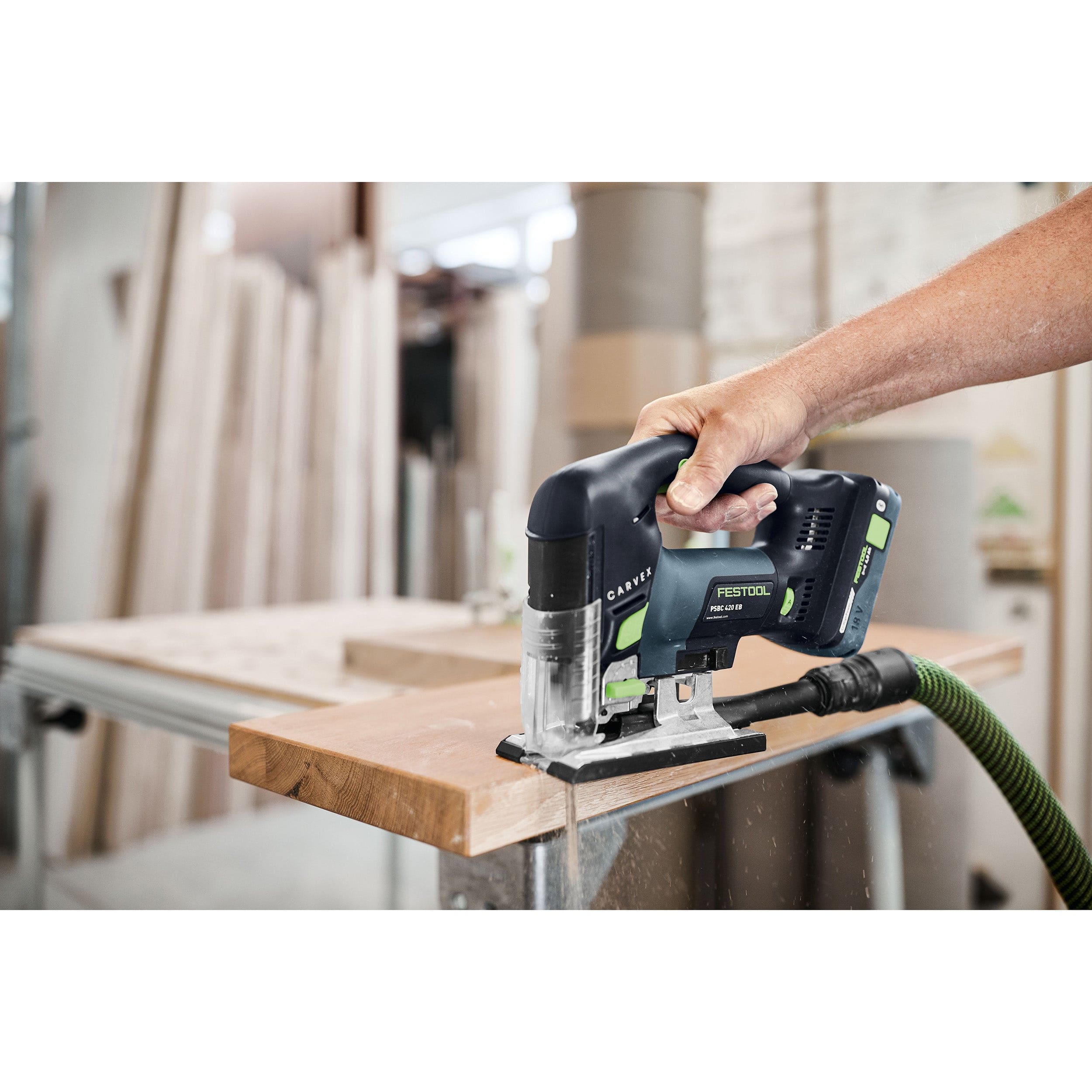 CARVEX PSCB 420 HPC 4.0 EBI-Plus Cordless Jigsaw - Image 3