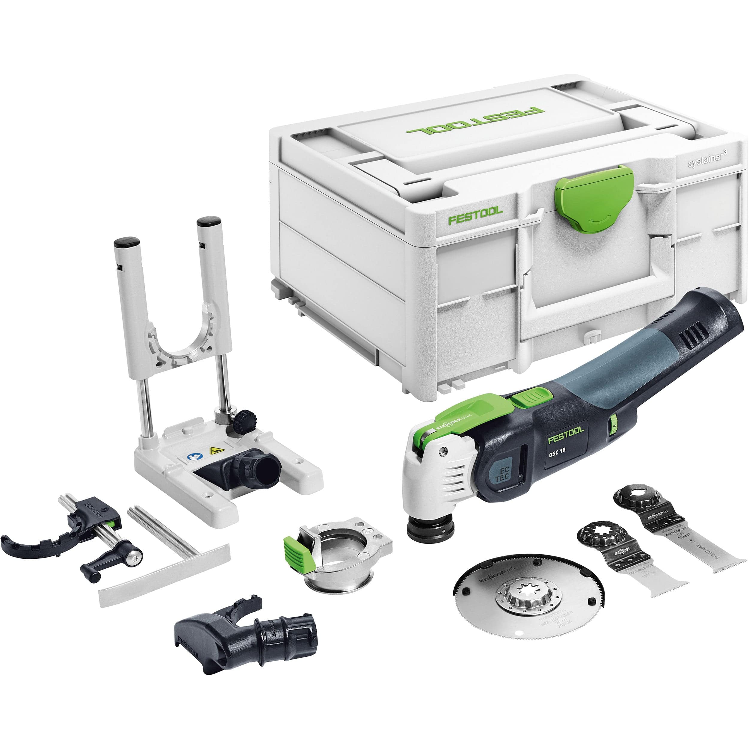 VECTURO OSC 18 E-Basic Set Cordless Oscillating Multi-Tool (Tool Only) - Image 1
