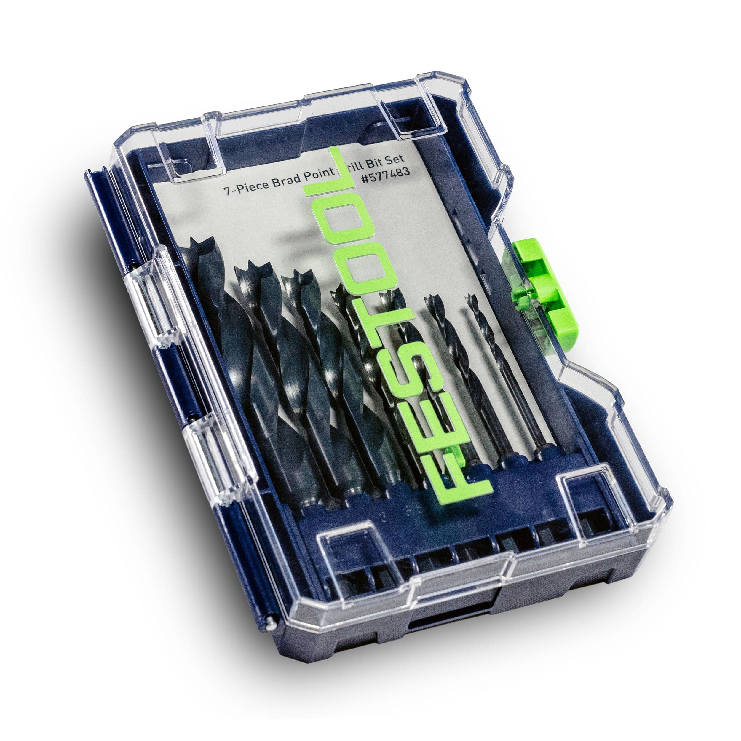 Brad-Point Drill Bit Set – 7 Piece