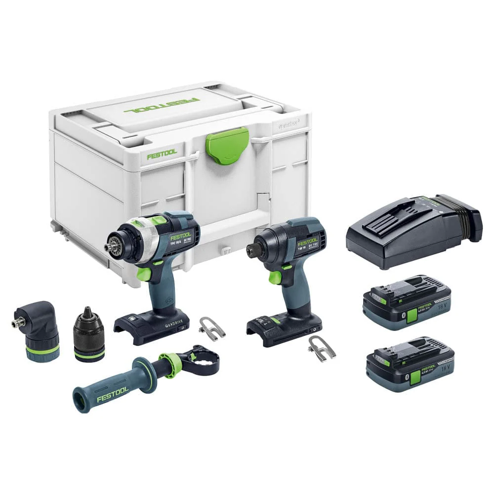 TID 18 HPC I-Set TPC 18/4 Impact Driver and Drill Set - Image 1