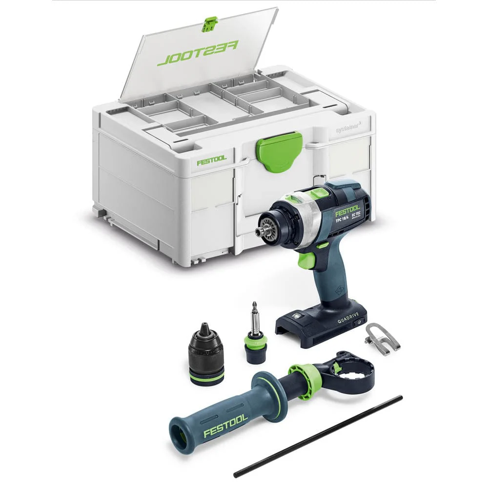 TPC 18/4 Basic QUADRIVE Cordless Drill - Image 1